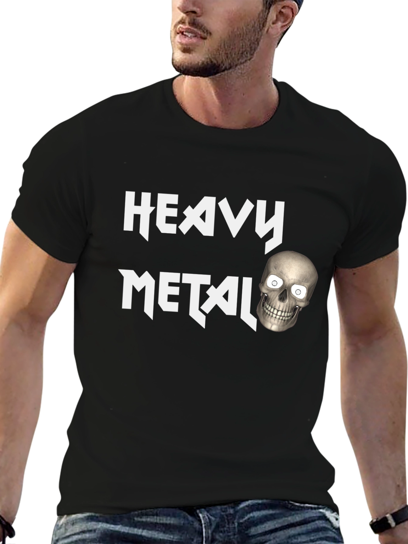 Heavy Metal Skull T-Shirt
