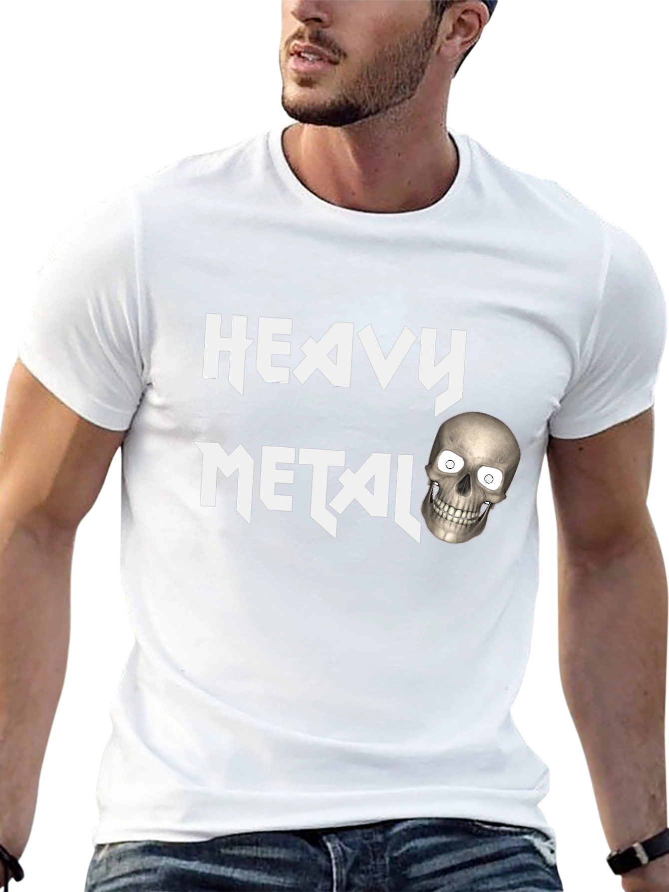 Heavy Metal Skull T-Shirt