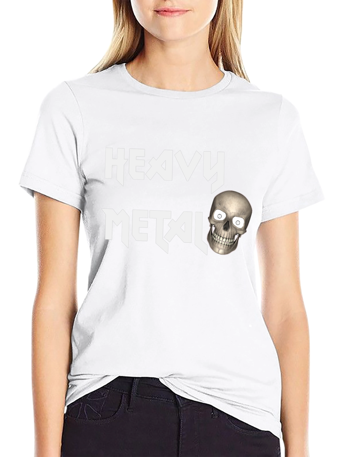 Heavy Metal Skull T-Shirt