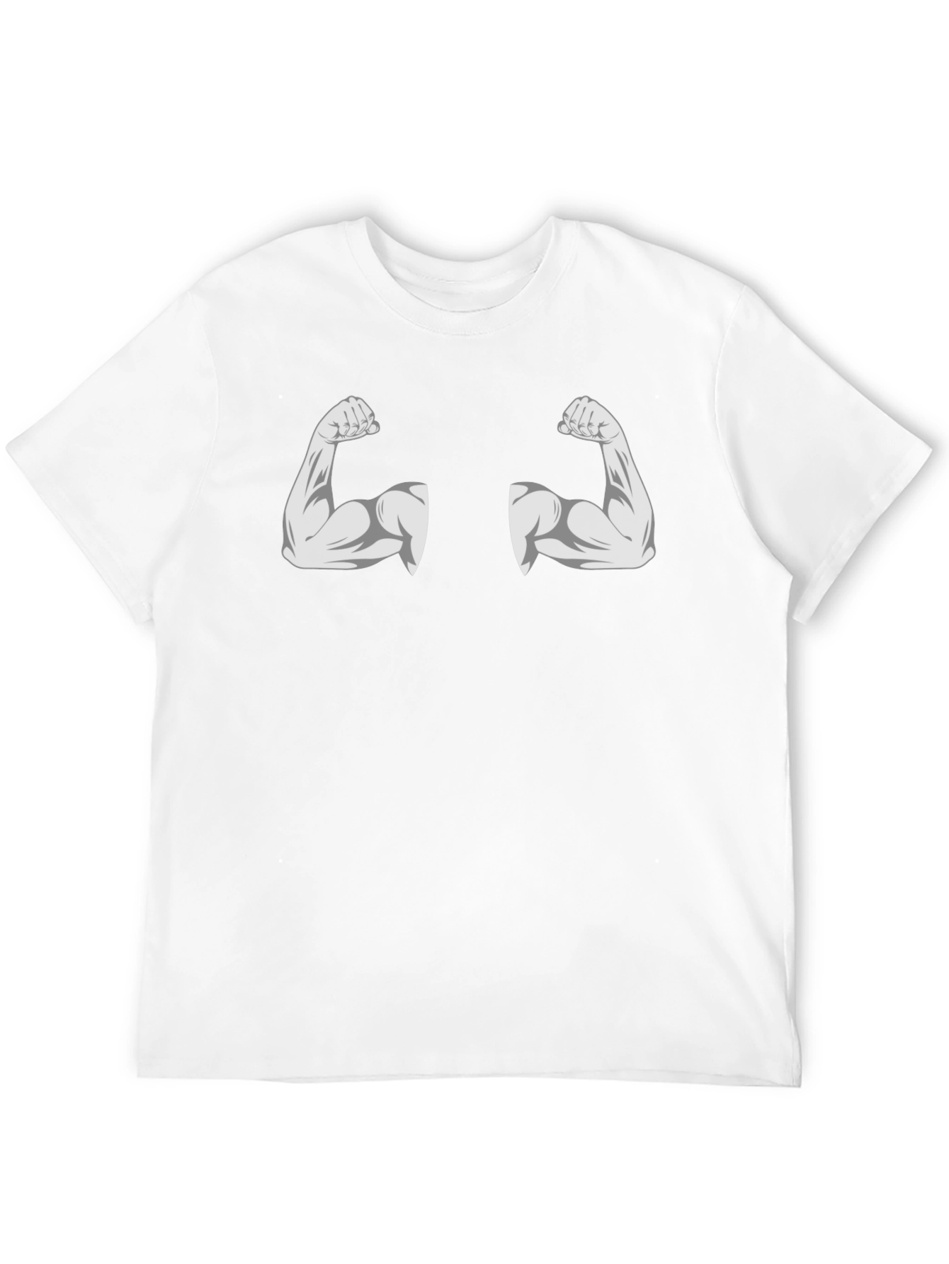 Funny Muscle Graphic T-Shirt