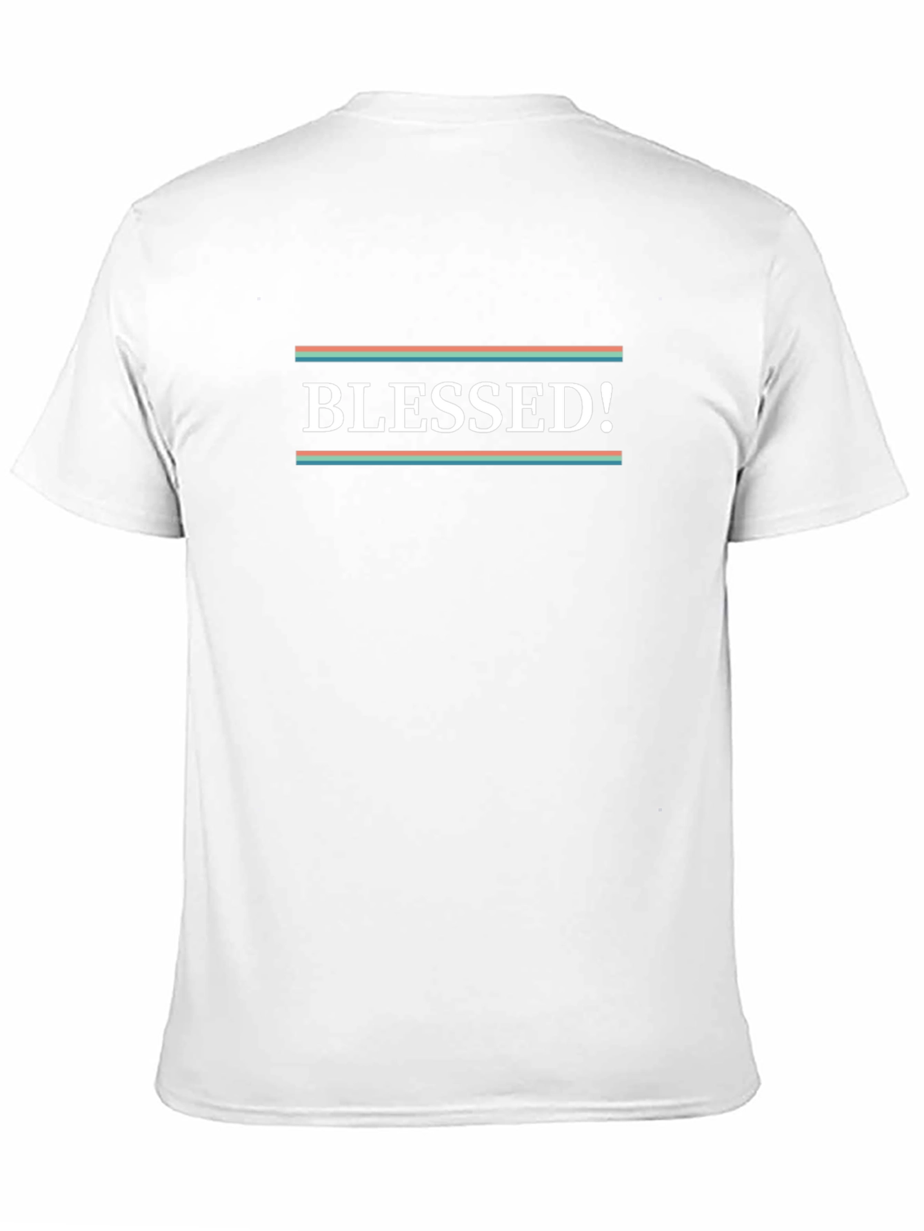 Blessed Graphic T-Shirt - Black Cotton Blend