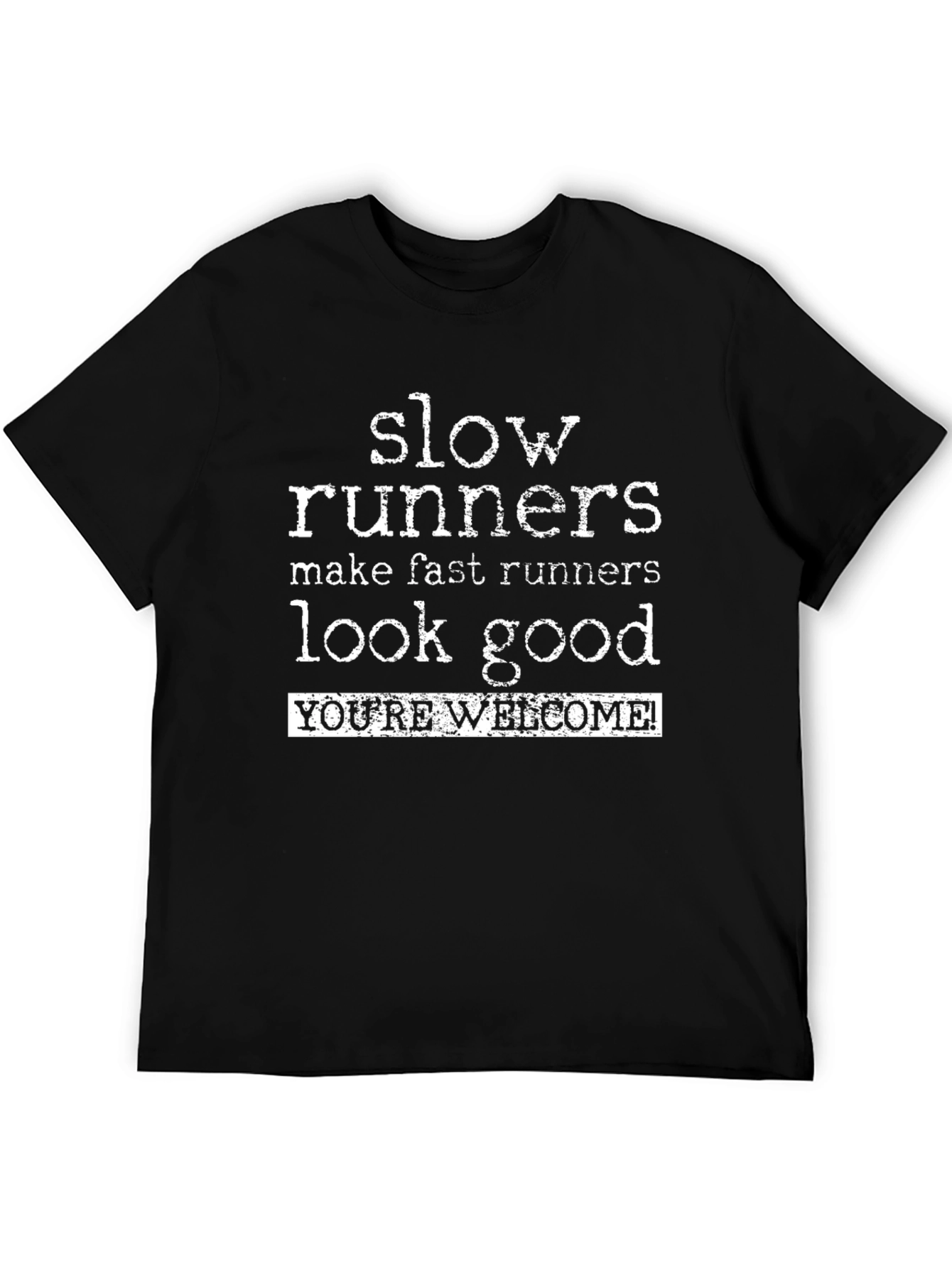 Funny Slow Runners Graphic T-Shirt