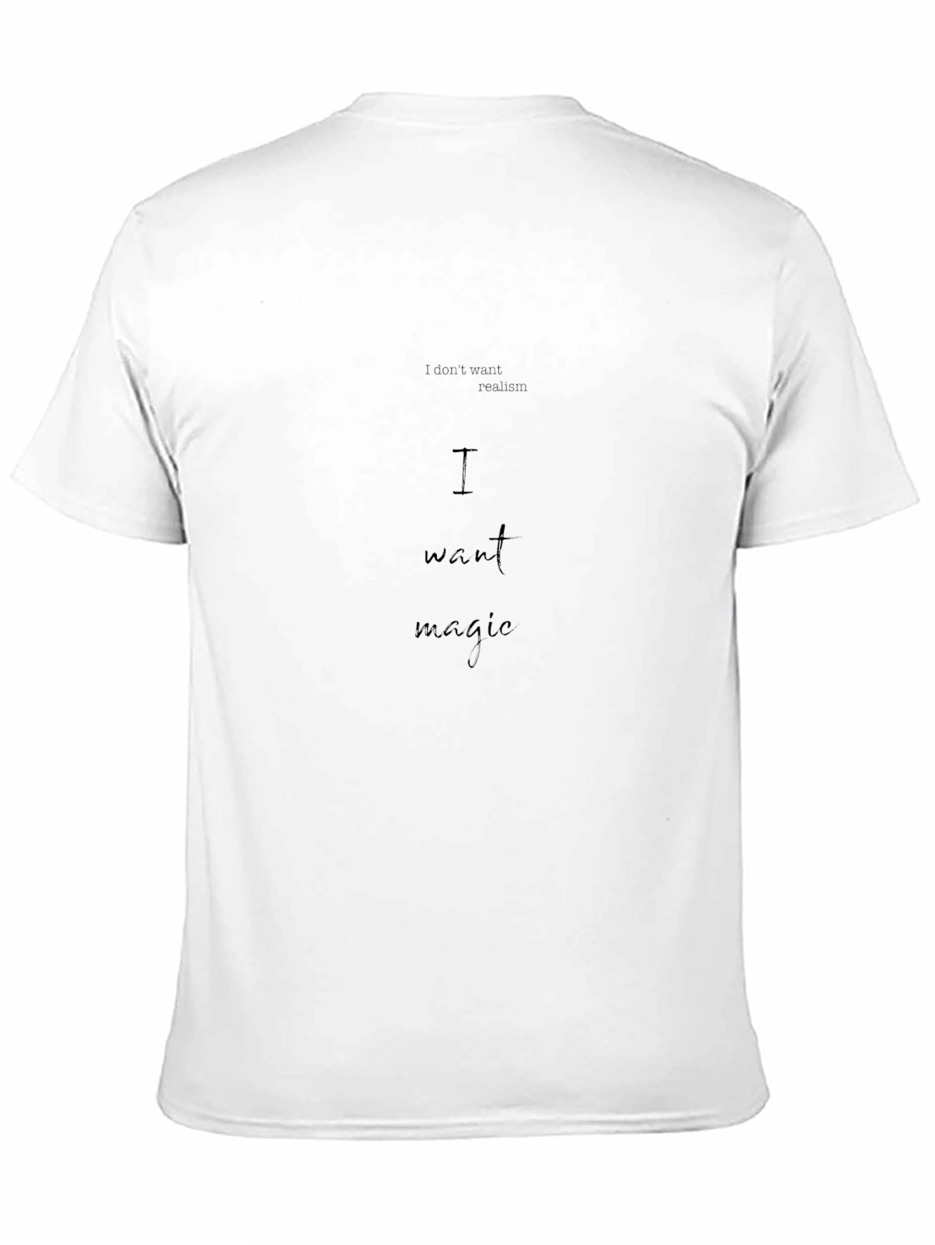 I Want Magic Black Graphic Tee