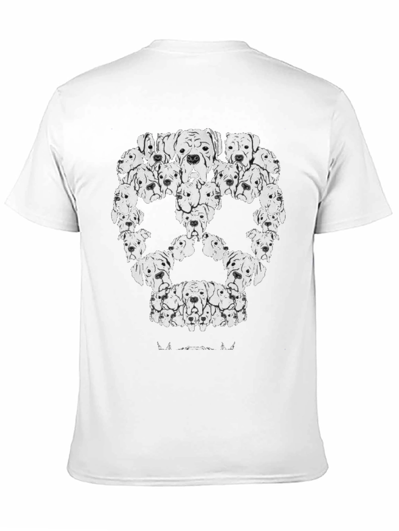 Dog Breed Skull T-Shirt - Unique Graphic Tee