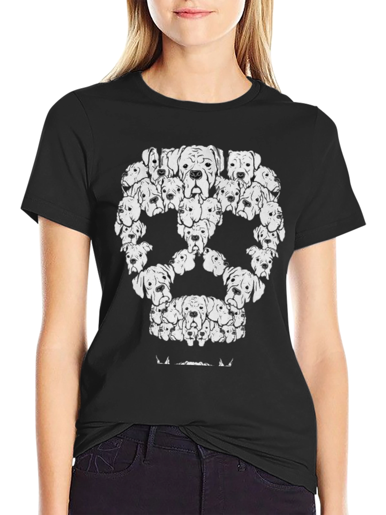Dog Breed Skull T-Shirt - Unique Graphic Tee
