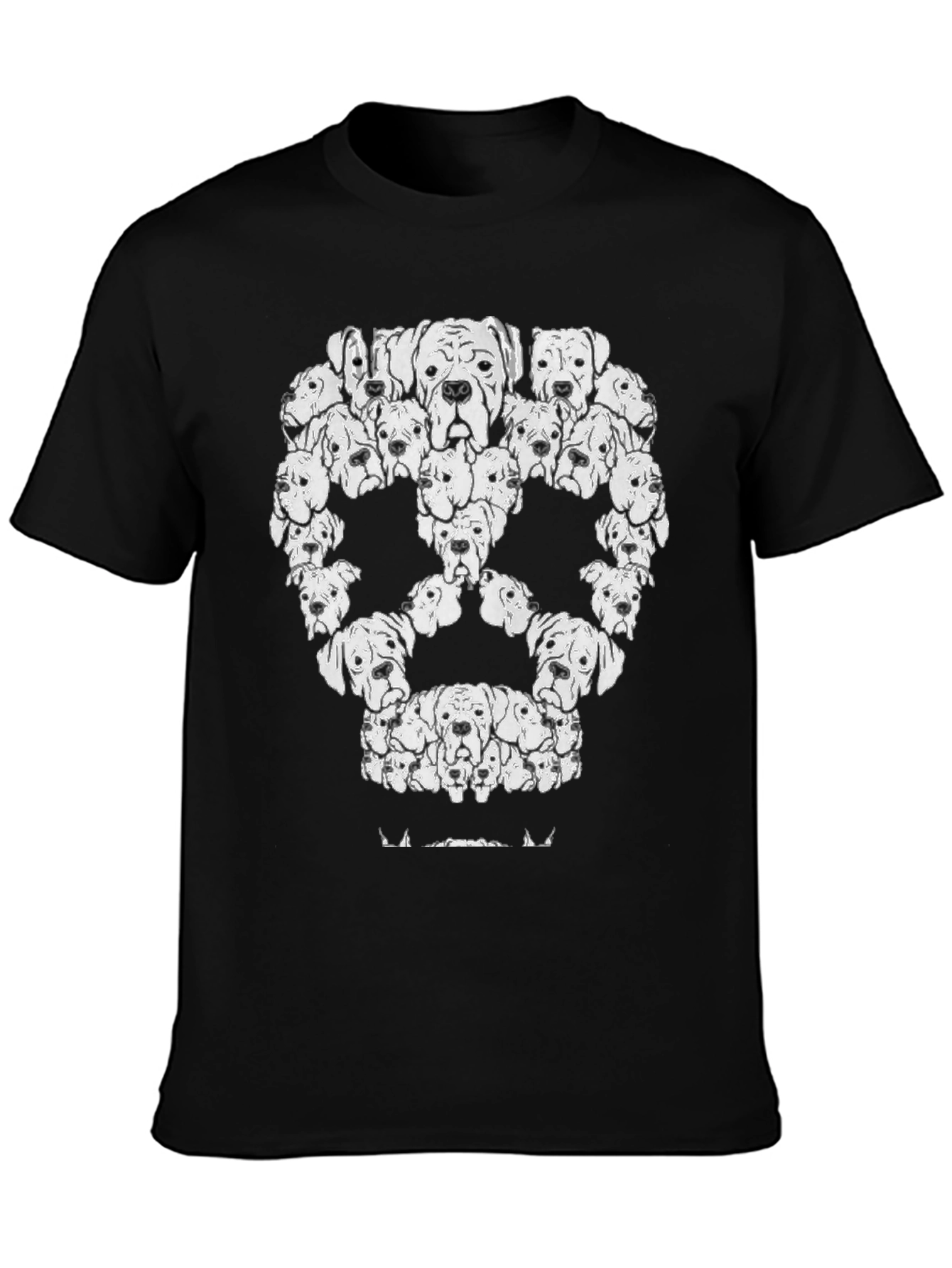 Dog Breed Skull T-Shirt - Unique Graphic Tee