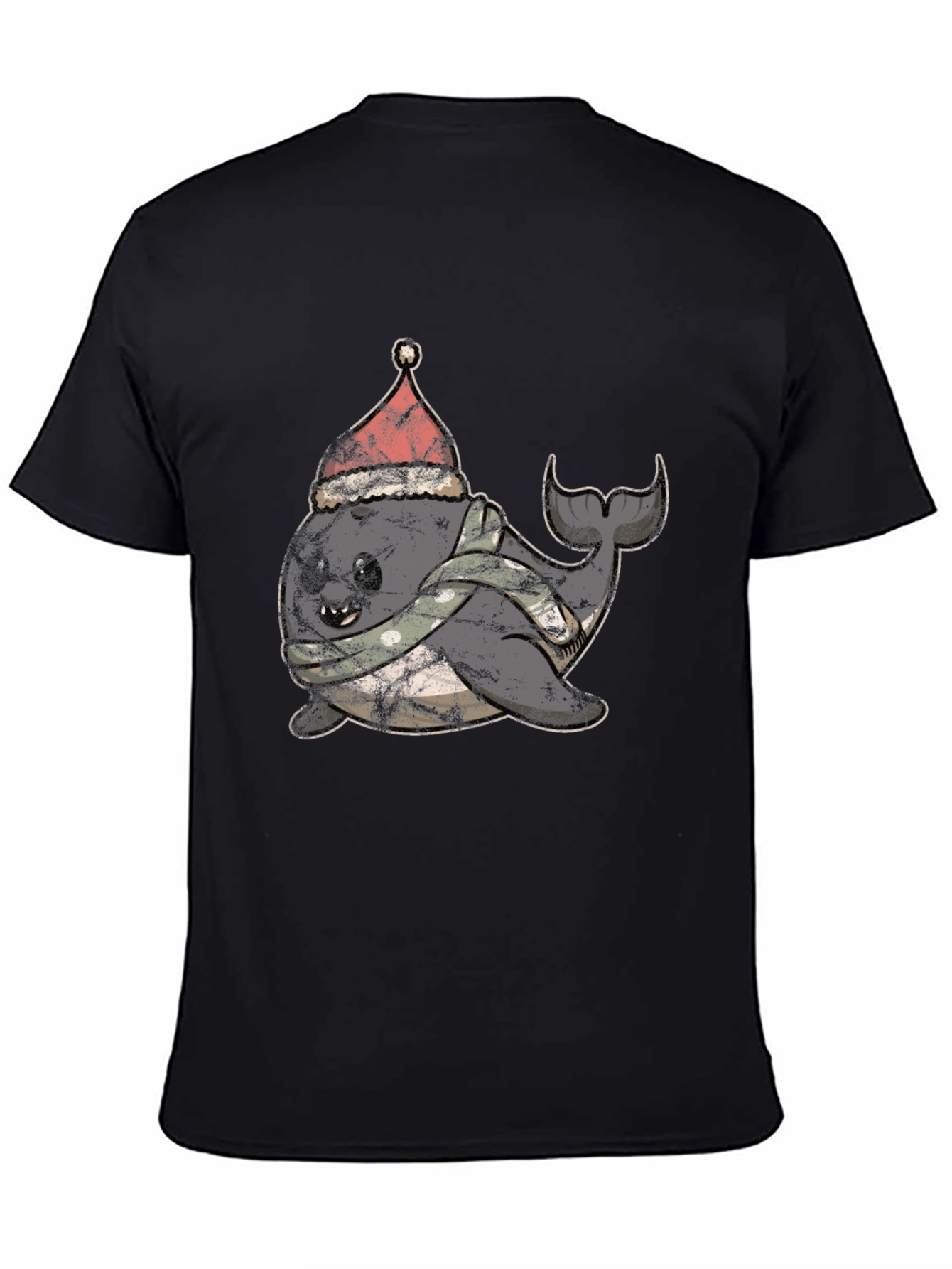 Festive Narwhal T-Shirt - Holiday Fun