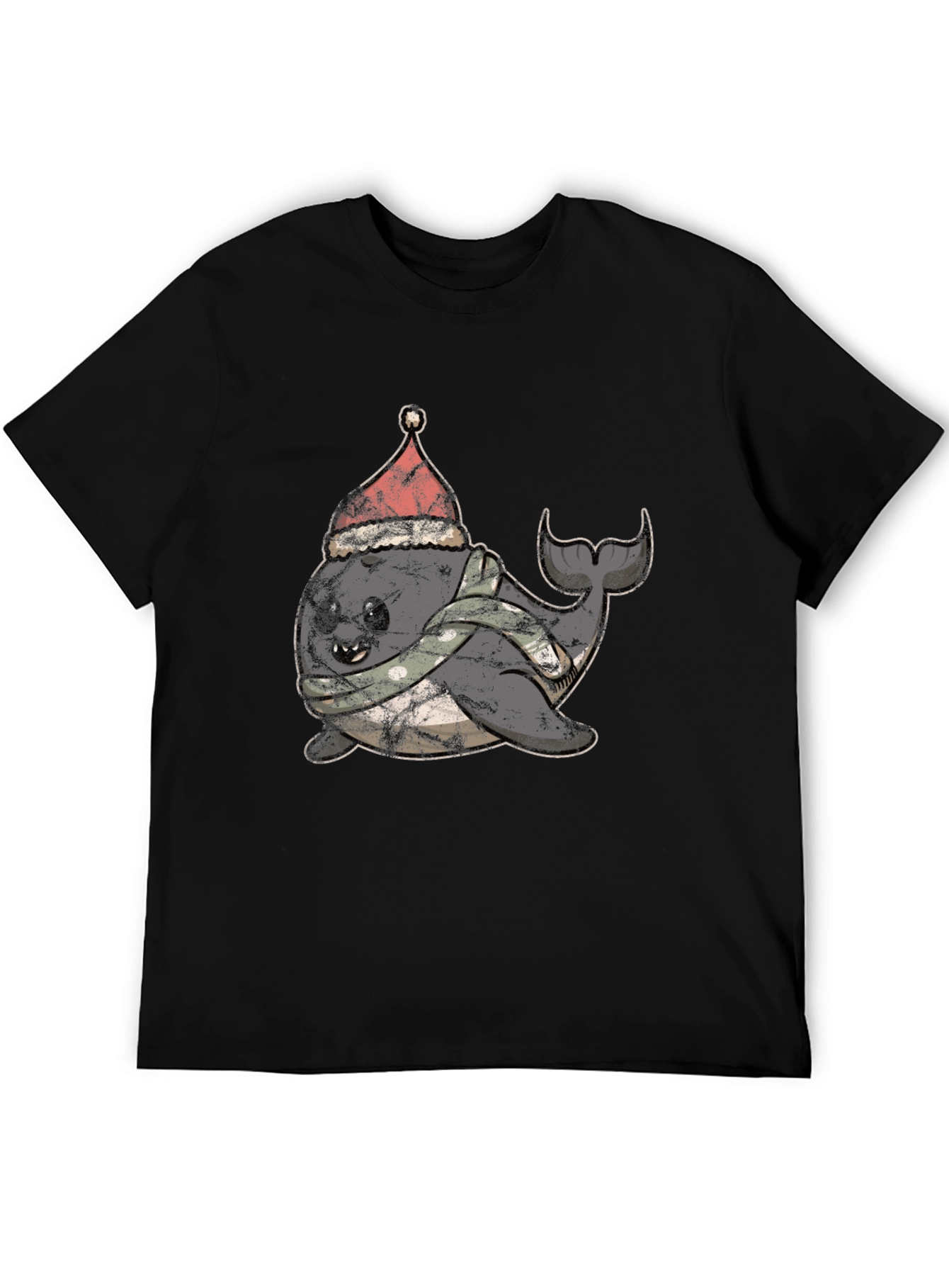 Festive Narwhal T-Shirt - Holiday Fun