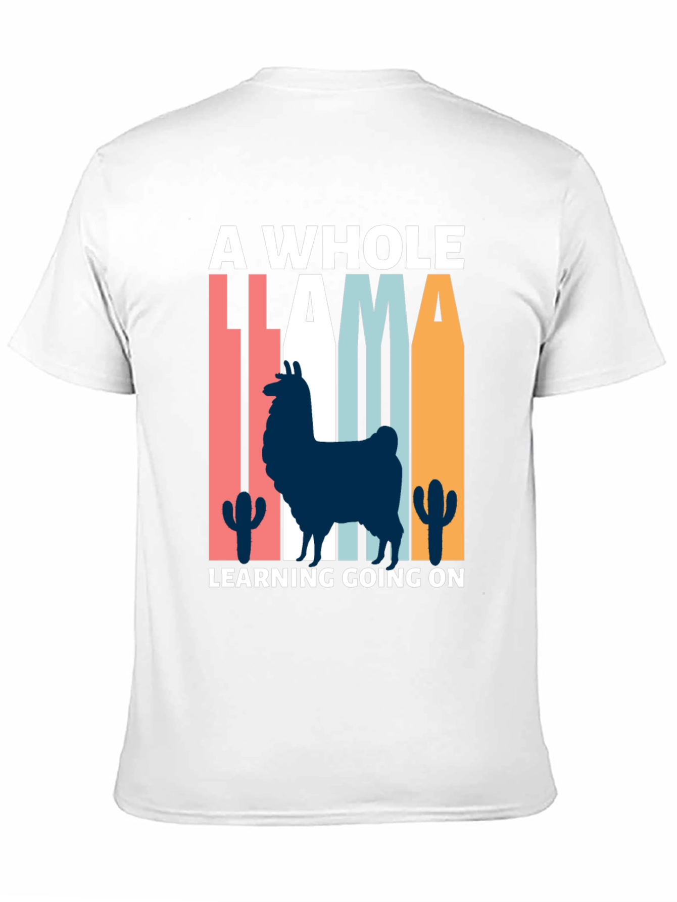 Llama Learning T-Shirt - Quirky & Fun!