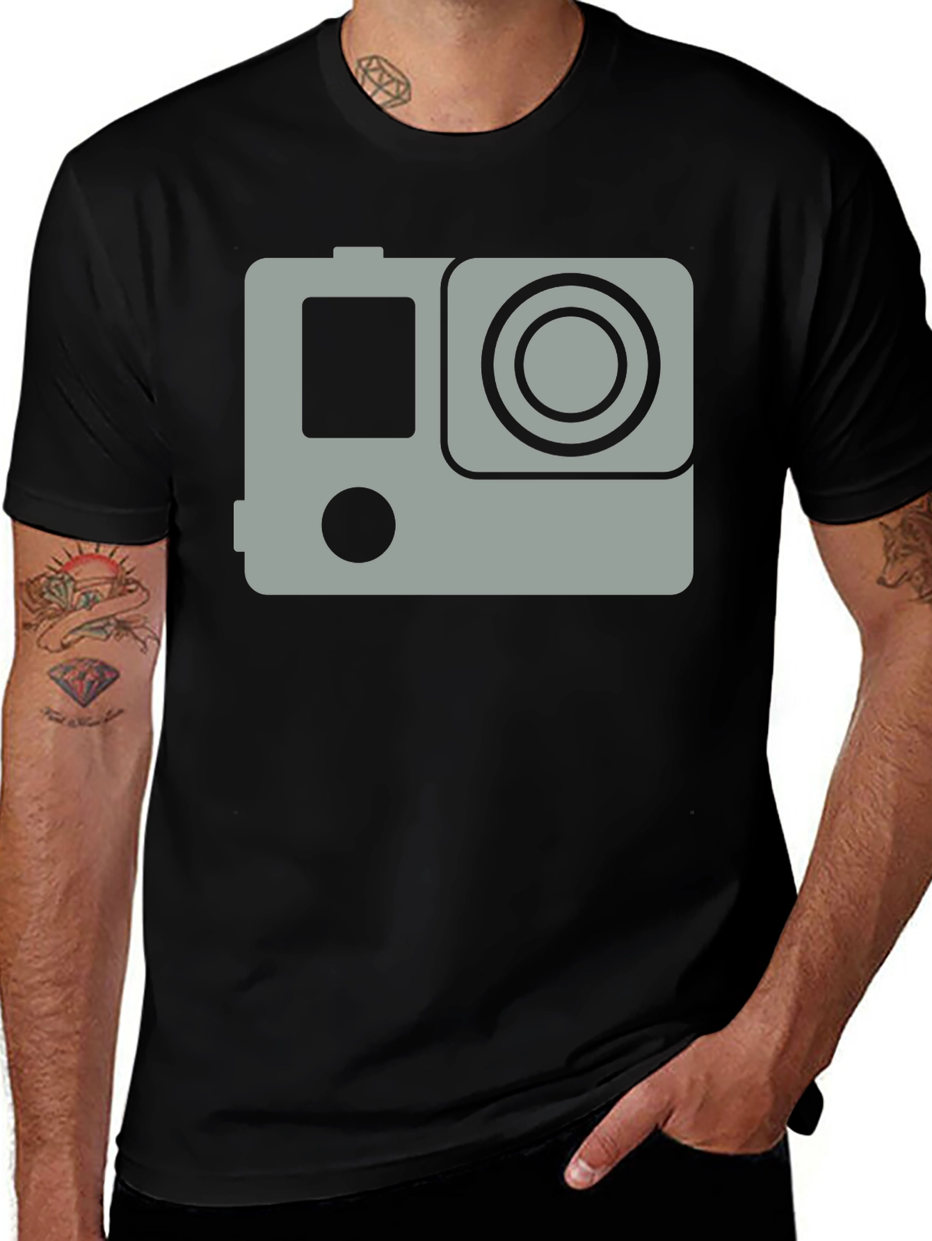 Action Camera Graphic Tee - Adventurers Choice!
