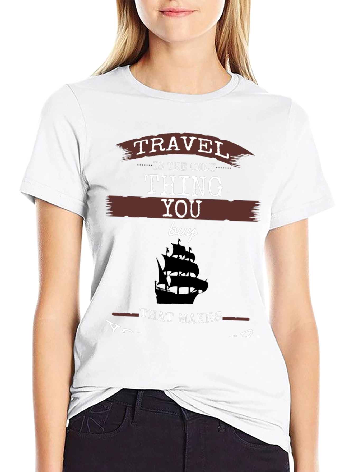 Travel is the Only Thing You Buy T-Shirt