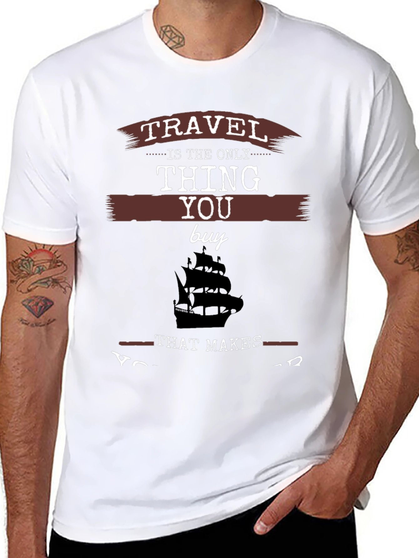 Travel is the Only Thing You Buy T-Shirt