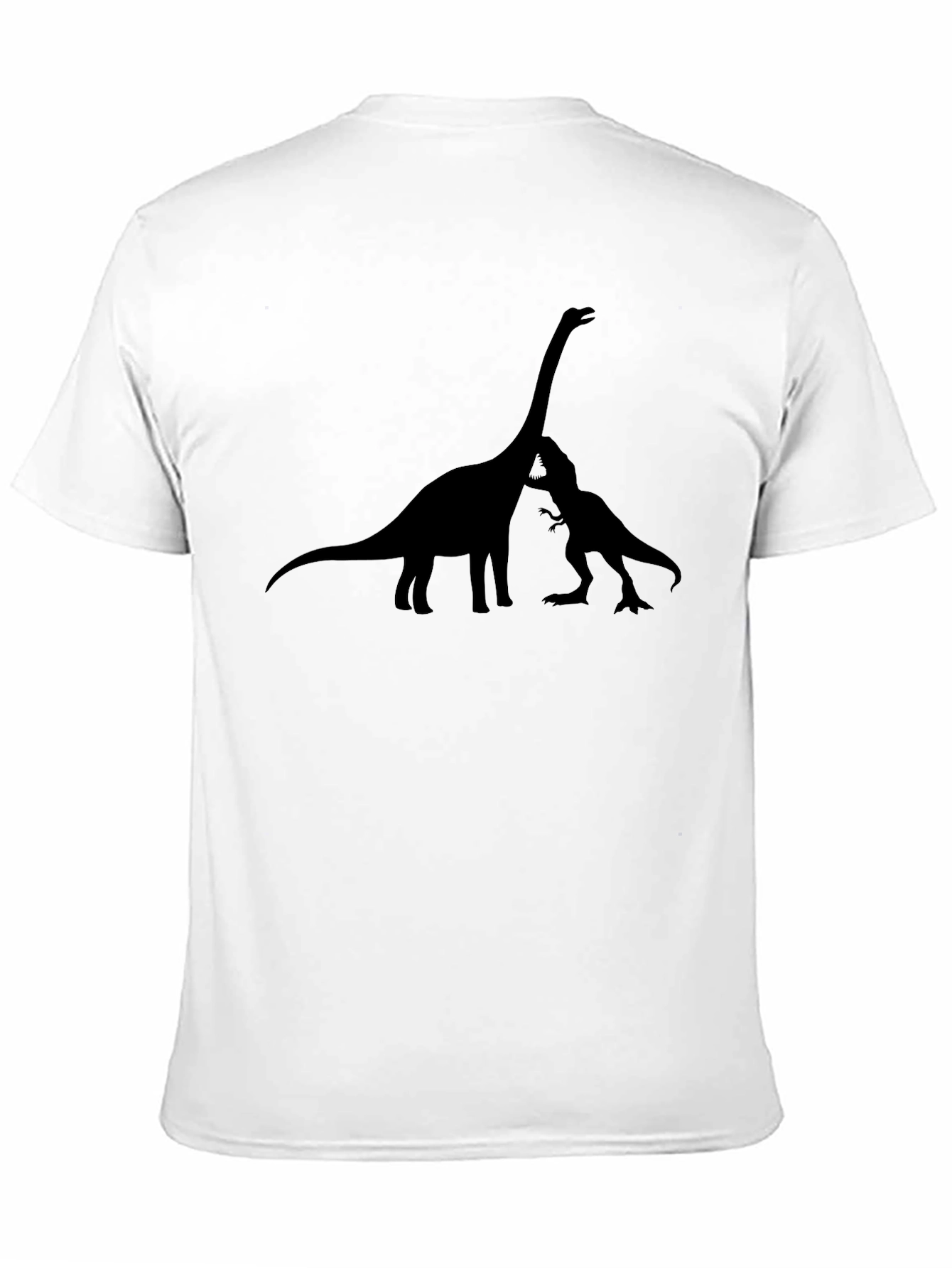 Dino Silhouette T-Shirt - Black