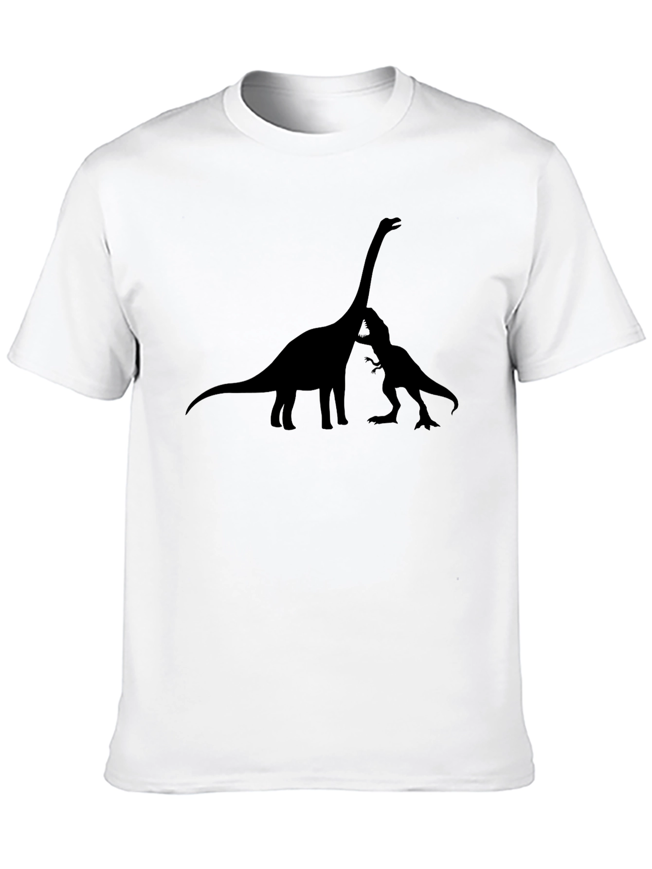 Dino Silhouette T-Shirt - Black