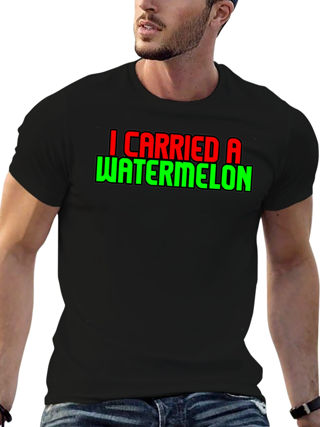 I Carried a Watermelon T-Shirt Funny Dance Movie Tee