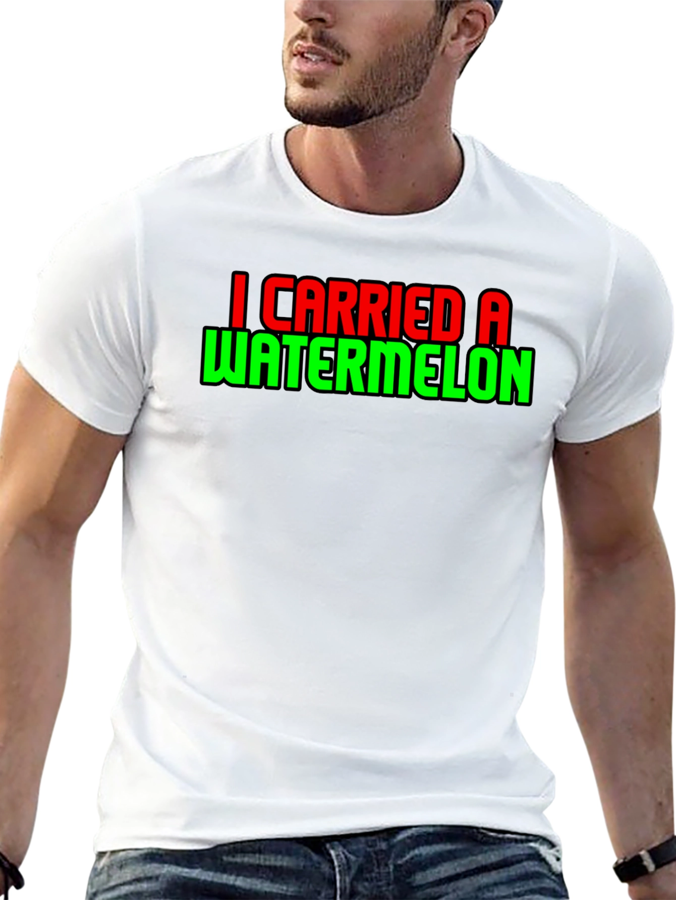 I Carried a Watermelon T-Shirt Funny Dance Movie Tee