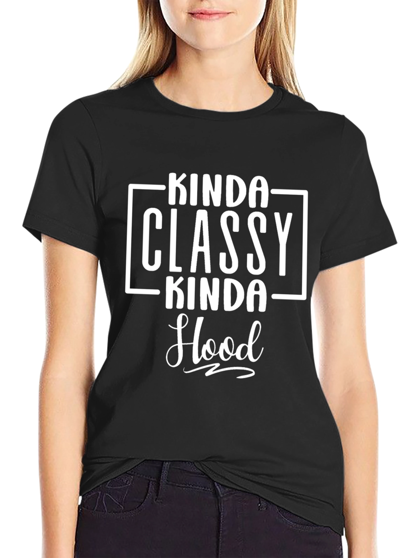 Kinda Classy Kinda Hood Graphic Tee