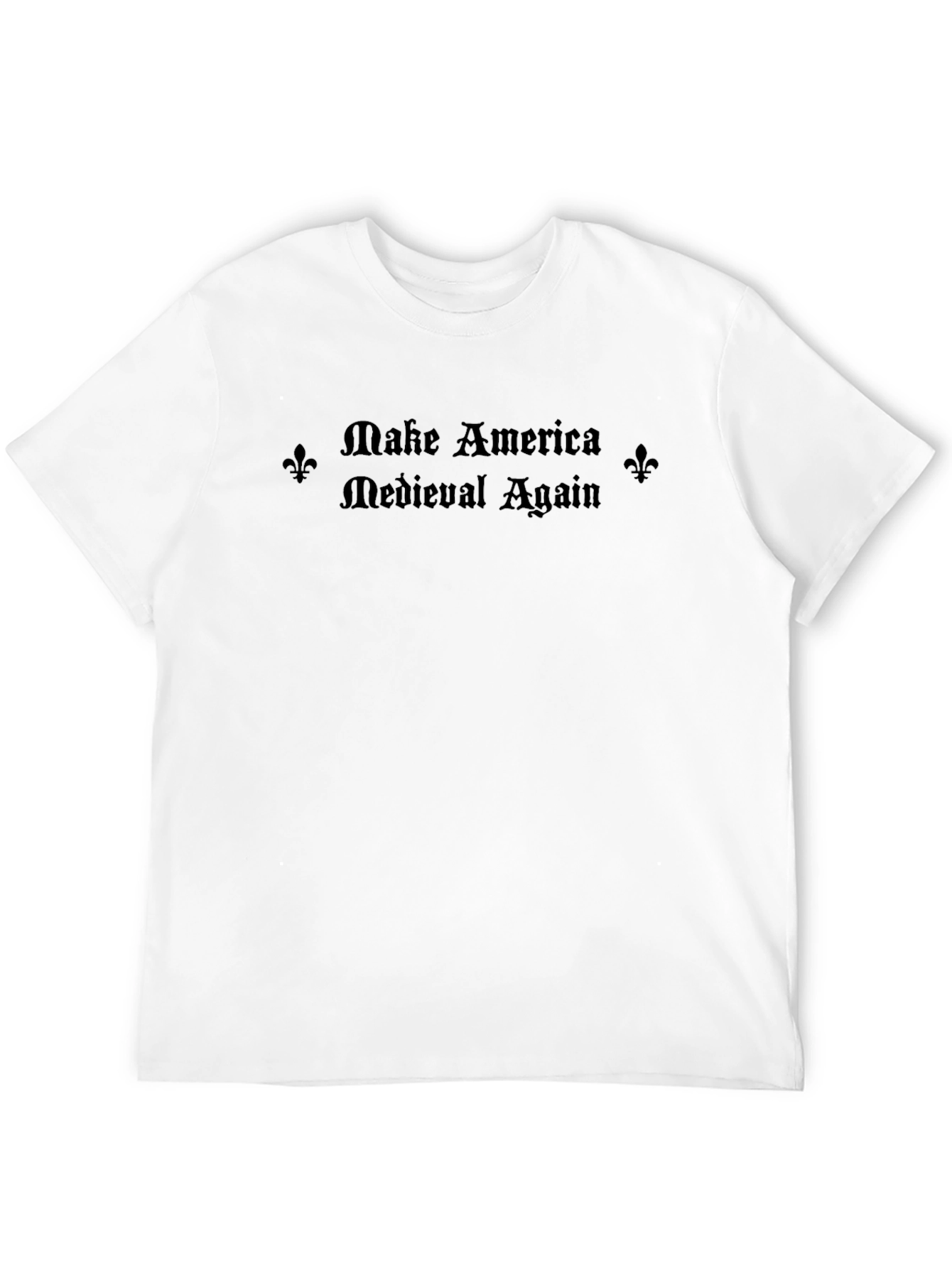 Make America Medieval Again Black Graphic Tee