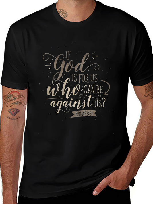 If God is For Us Graphic Tee - Christian Shirt