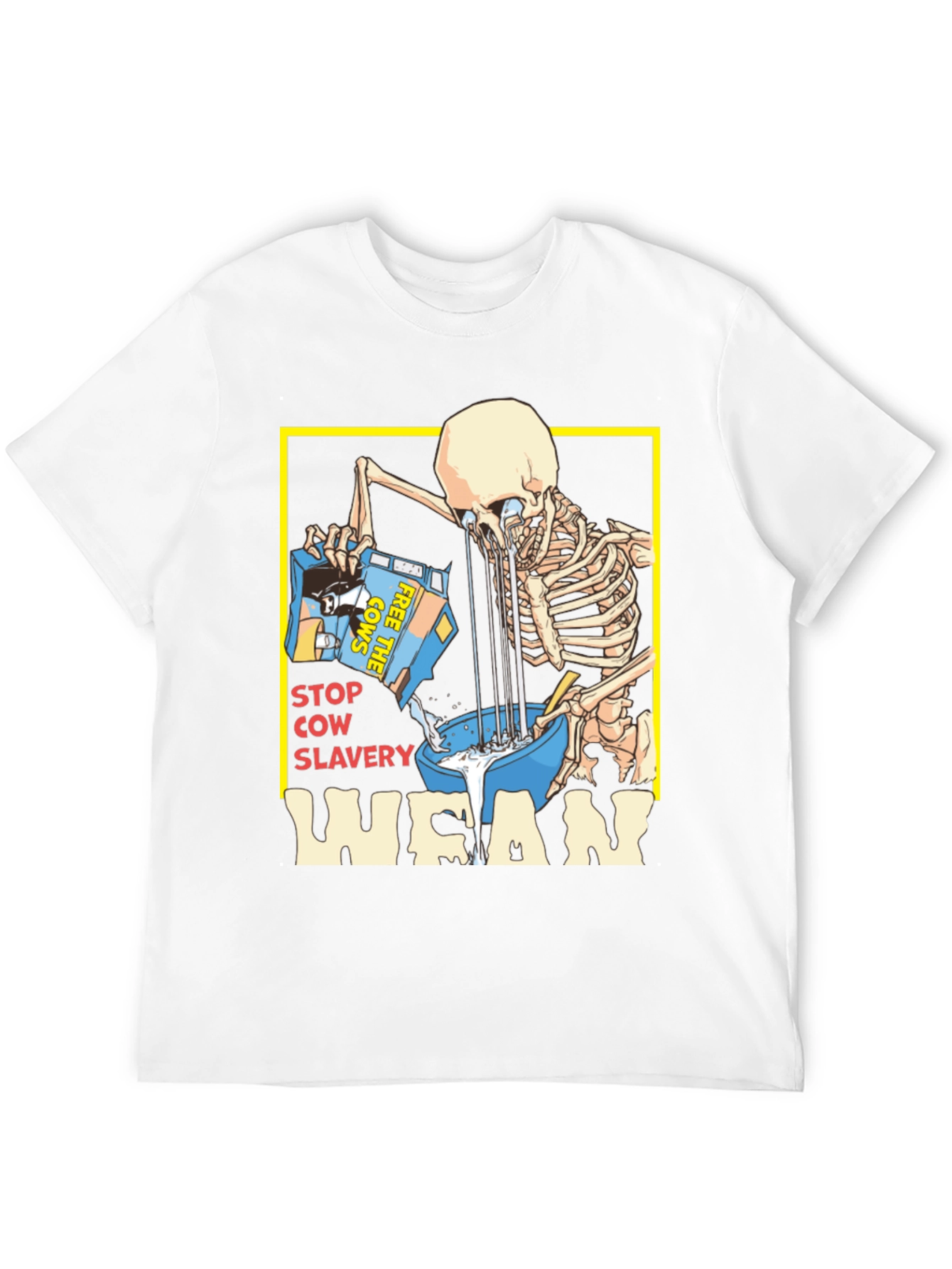 Vegan T-Shirt: Stop Cow Slavery