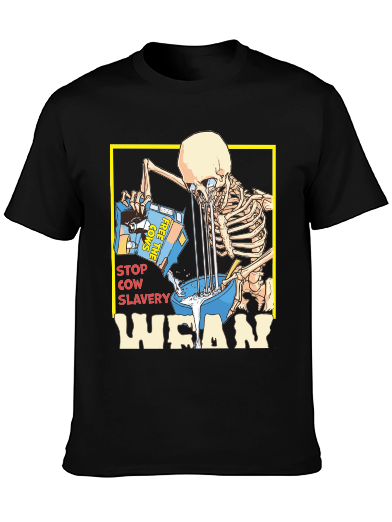 Vegan T-Shirt: Stop Cow Slavery