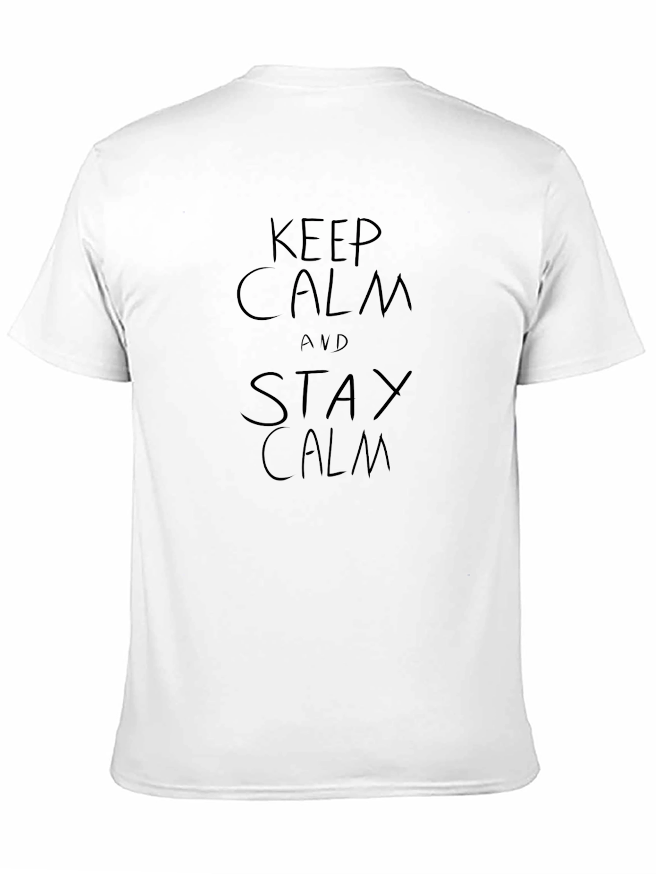 Keep Calm & Stay Calm Black T-Shirt