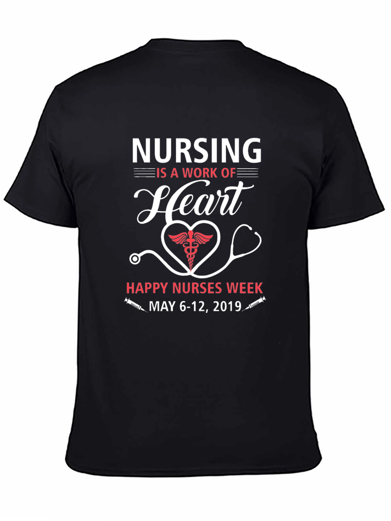 Nursing is a Work of Heart T-Shirt