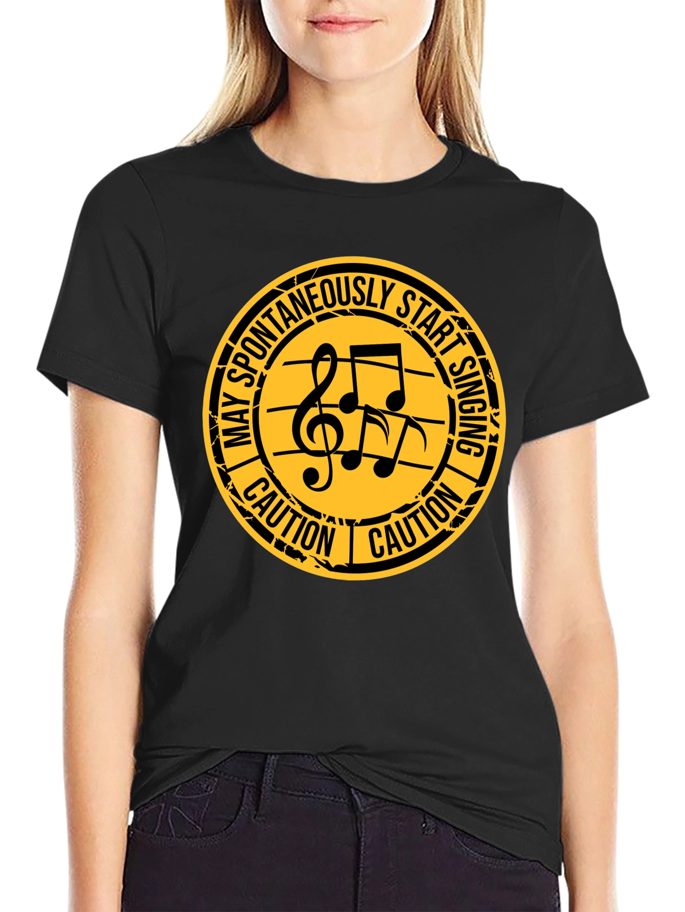 Caution: May Spontaneously Start Singing T-Shirt