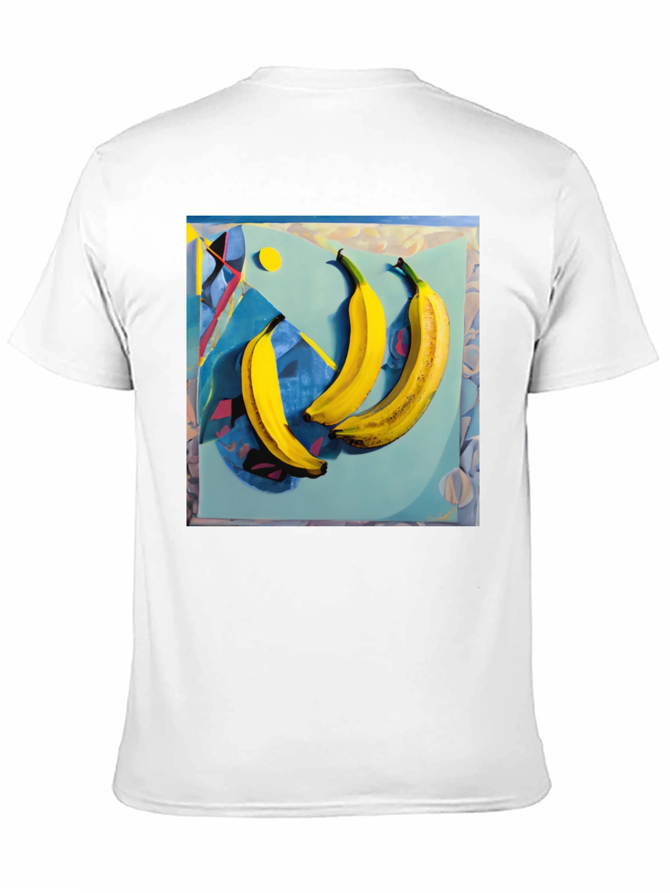 Abstract Banana Art Graphic Tee