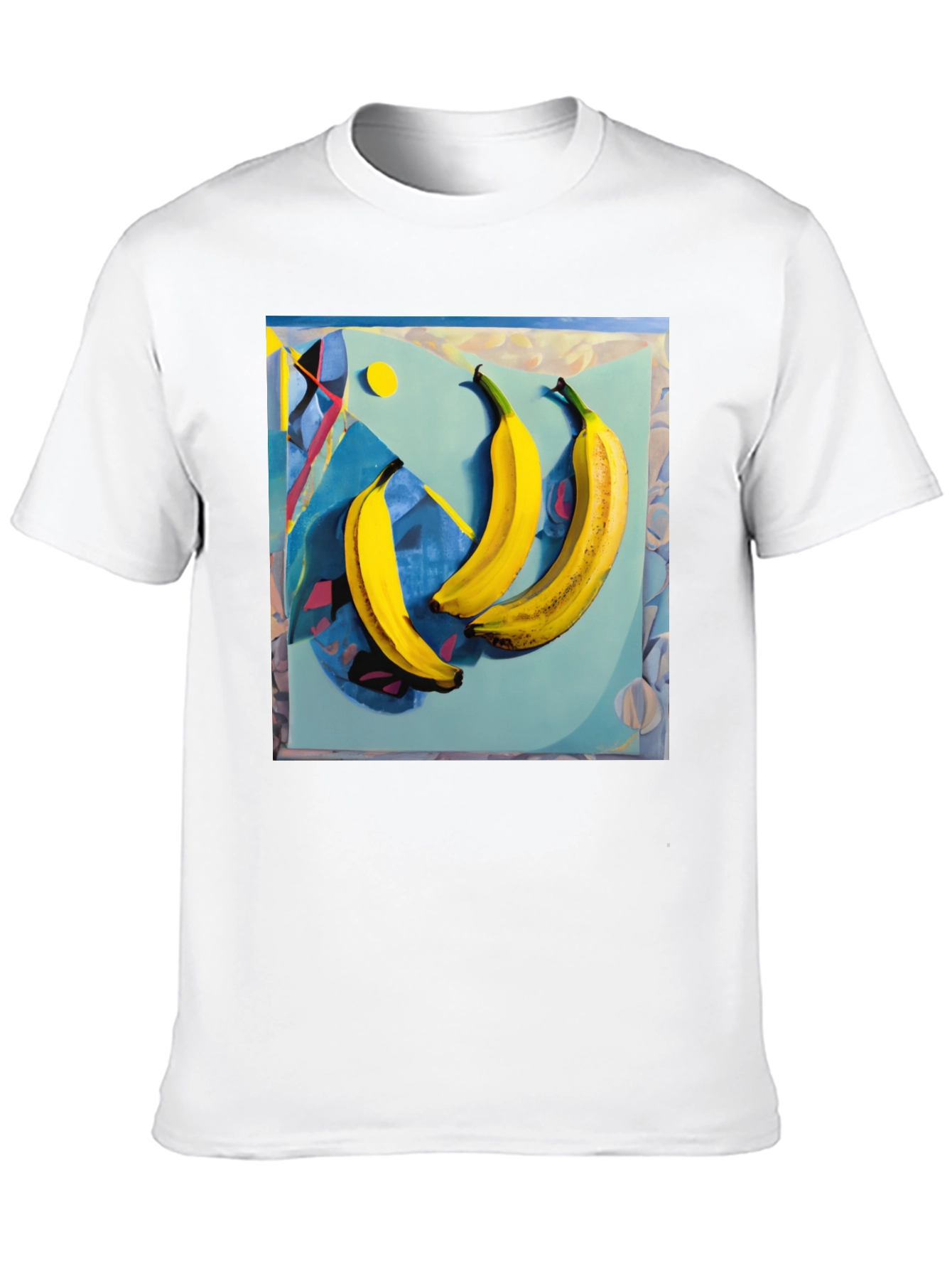 Abstract Banana Art Graphic Tee