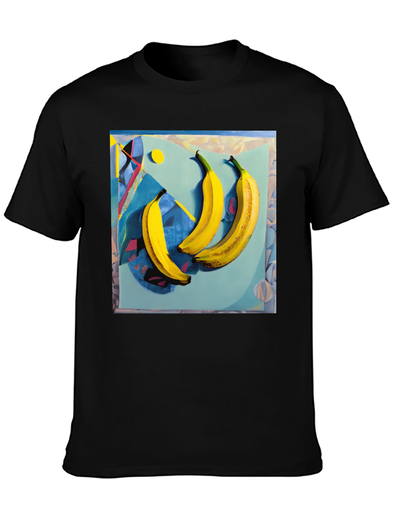 Abstract Banana Art Graphic Tee
