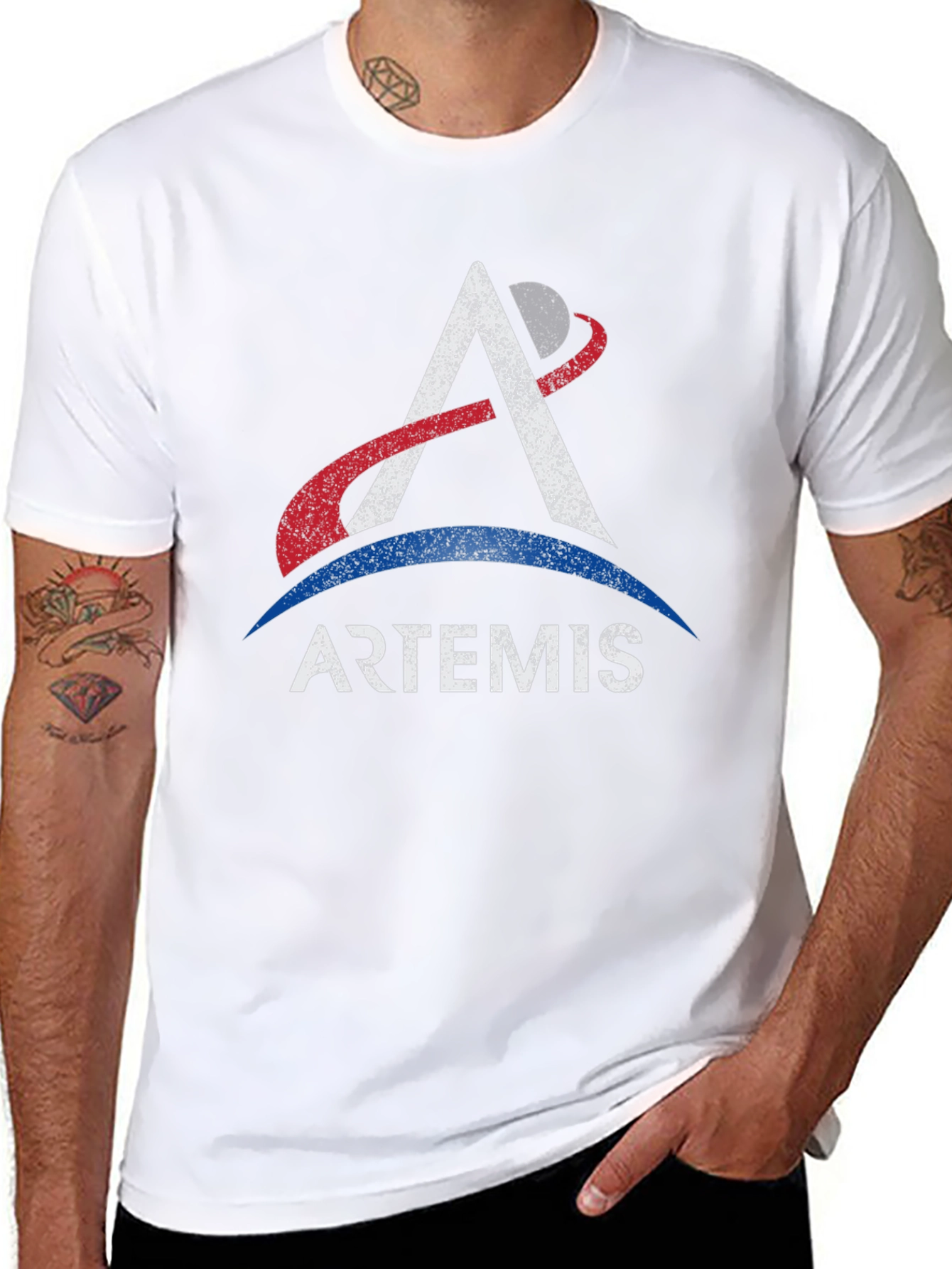 Artemis Space Mission Graphic T-Shirt
