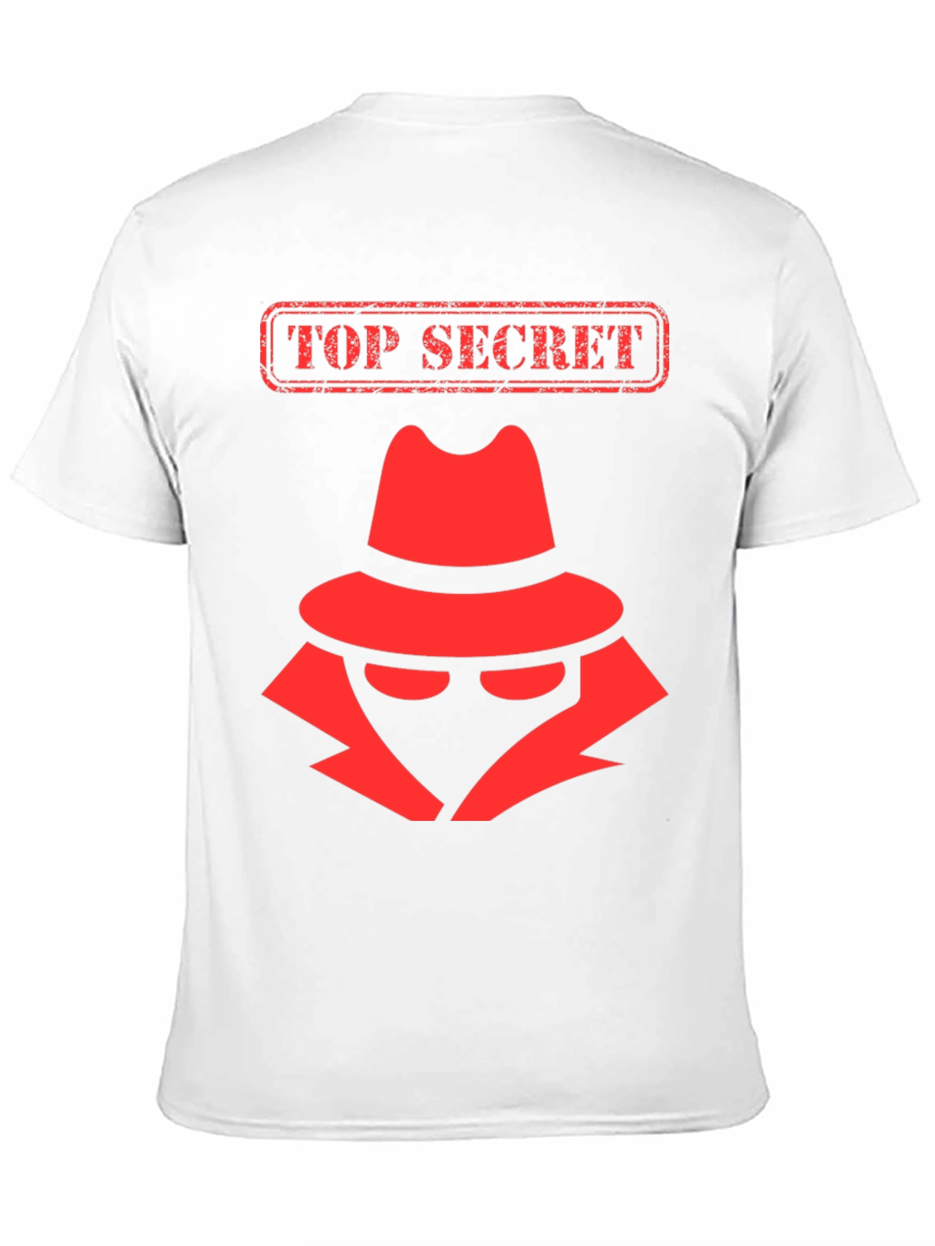 Top Secret Spy T-Shirt - Detective Design