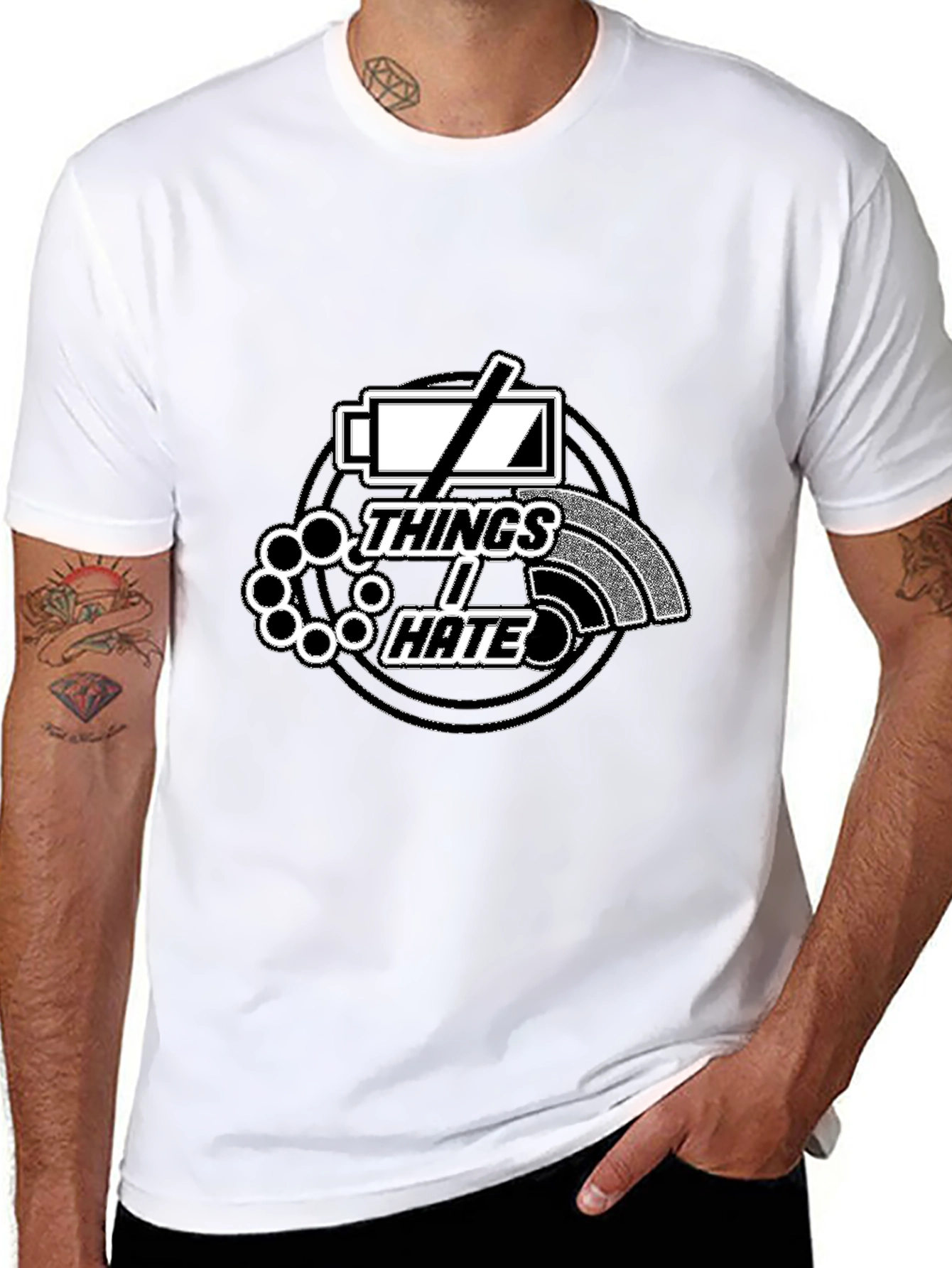 Things I Hate T-Shirt - Graphic Print