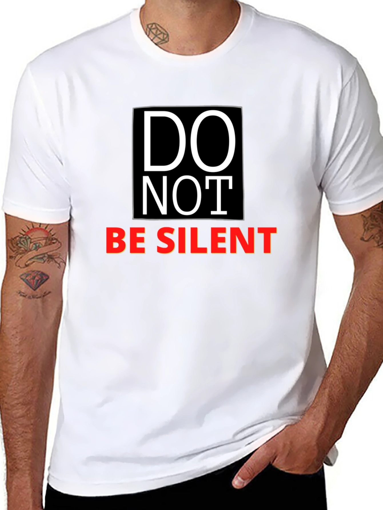 DO NOT BE SILENT Graphic T-Shirt