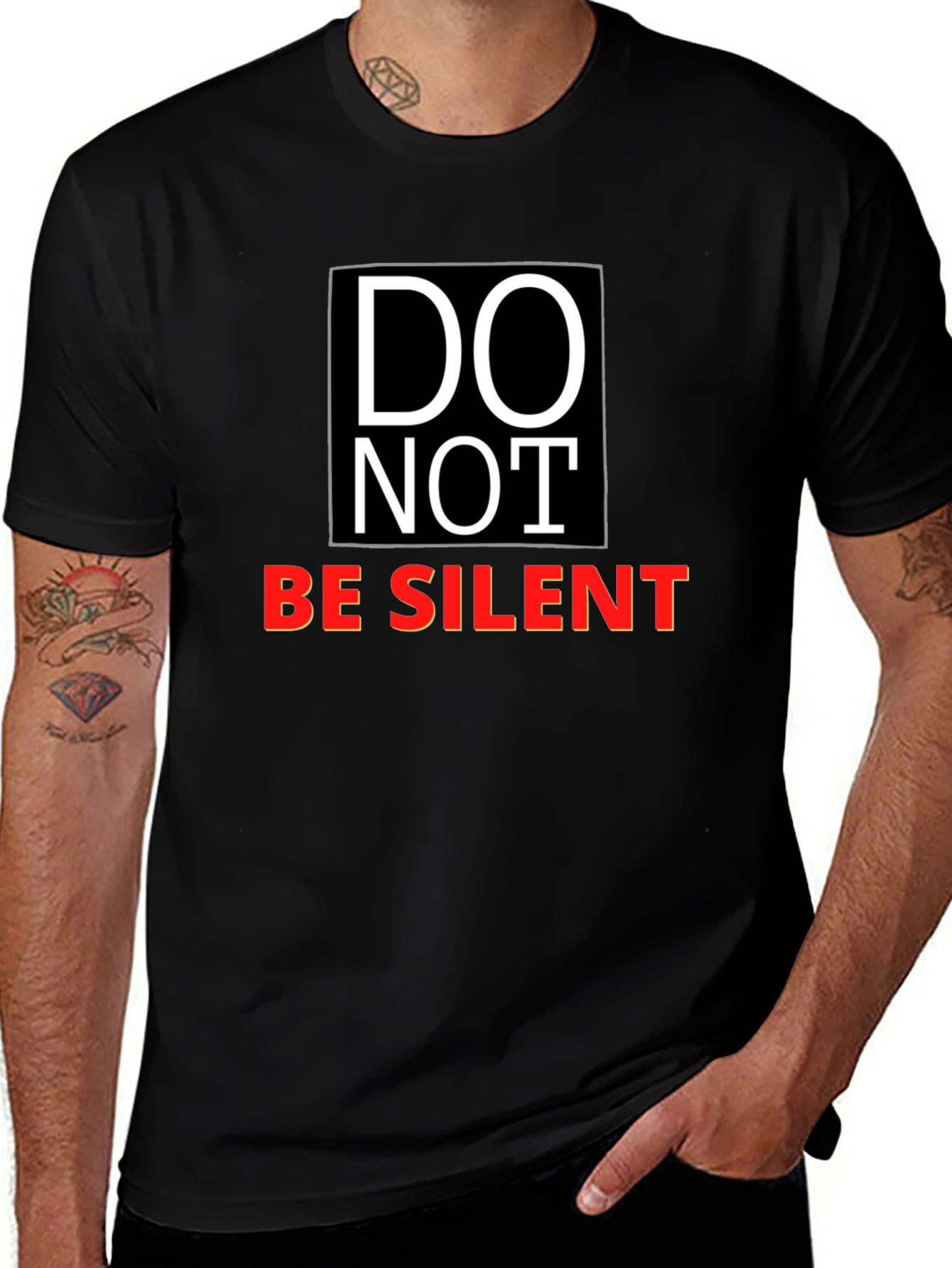 DO NOT BE SILENT Graphic T-Shirt