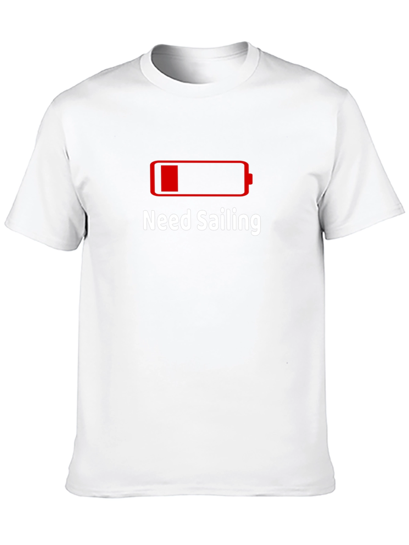 Need Sailing Battery T-Shirt