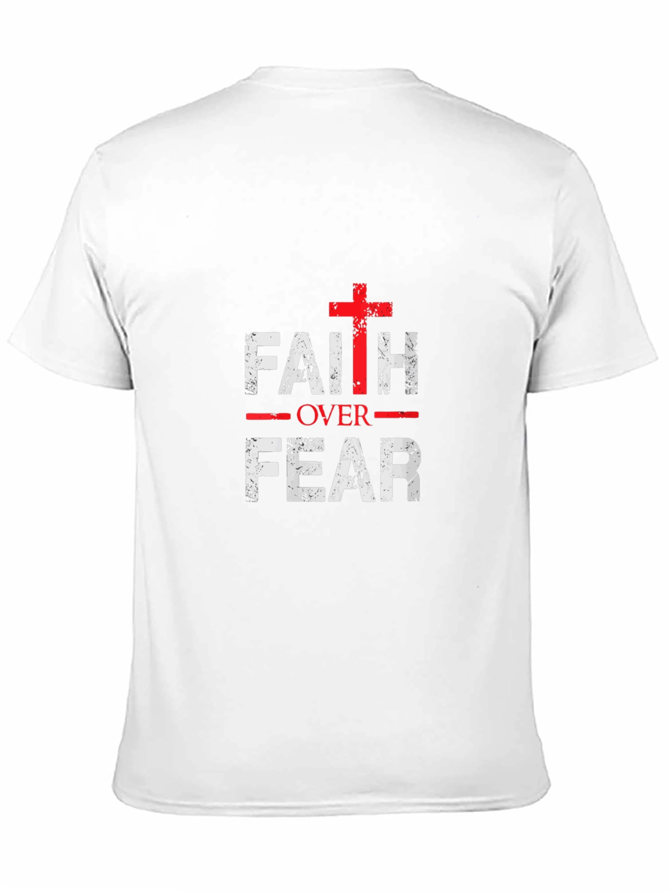 Faith Over Fear Graphic Tee - Christian Apparel