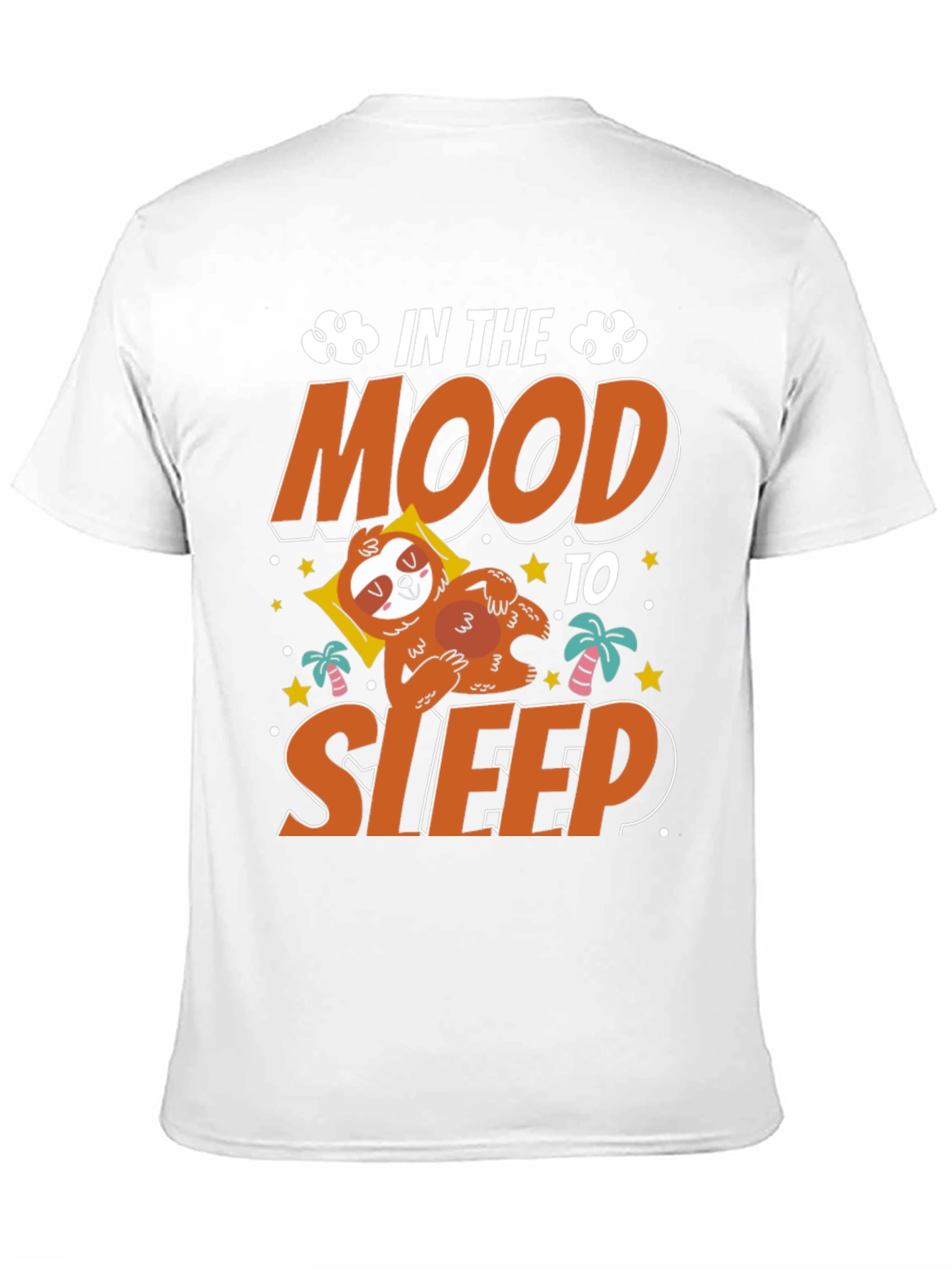 In the Mood to Sleep Sloth Graphic Tee