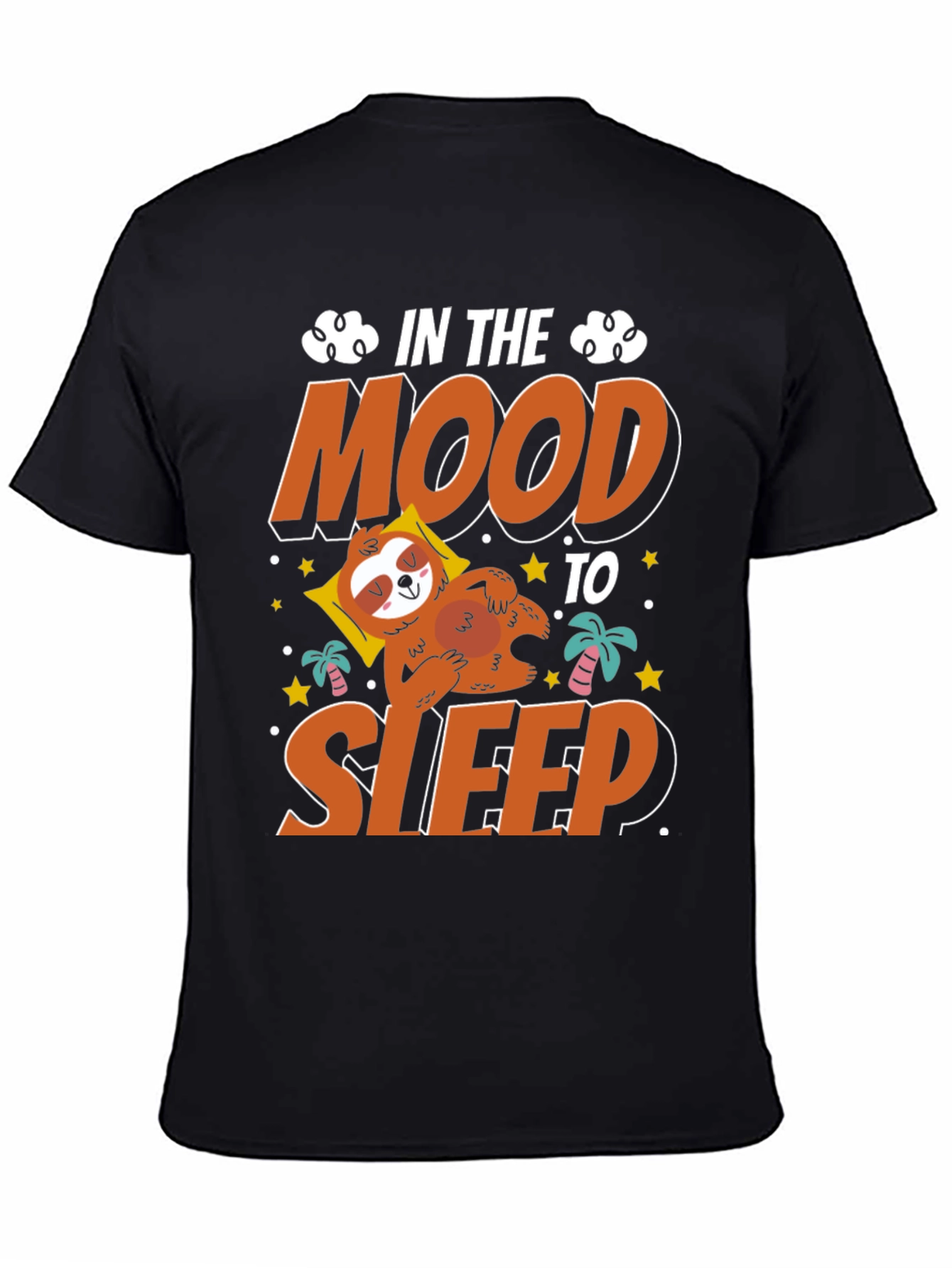 In the Mood to Sleep Sloth Graphic Tee