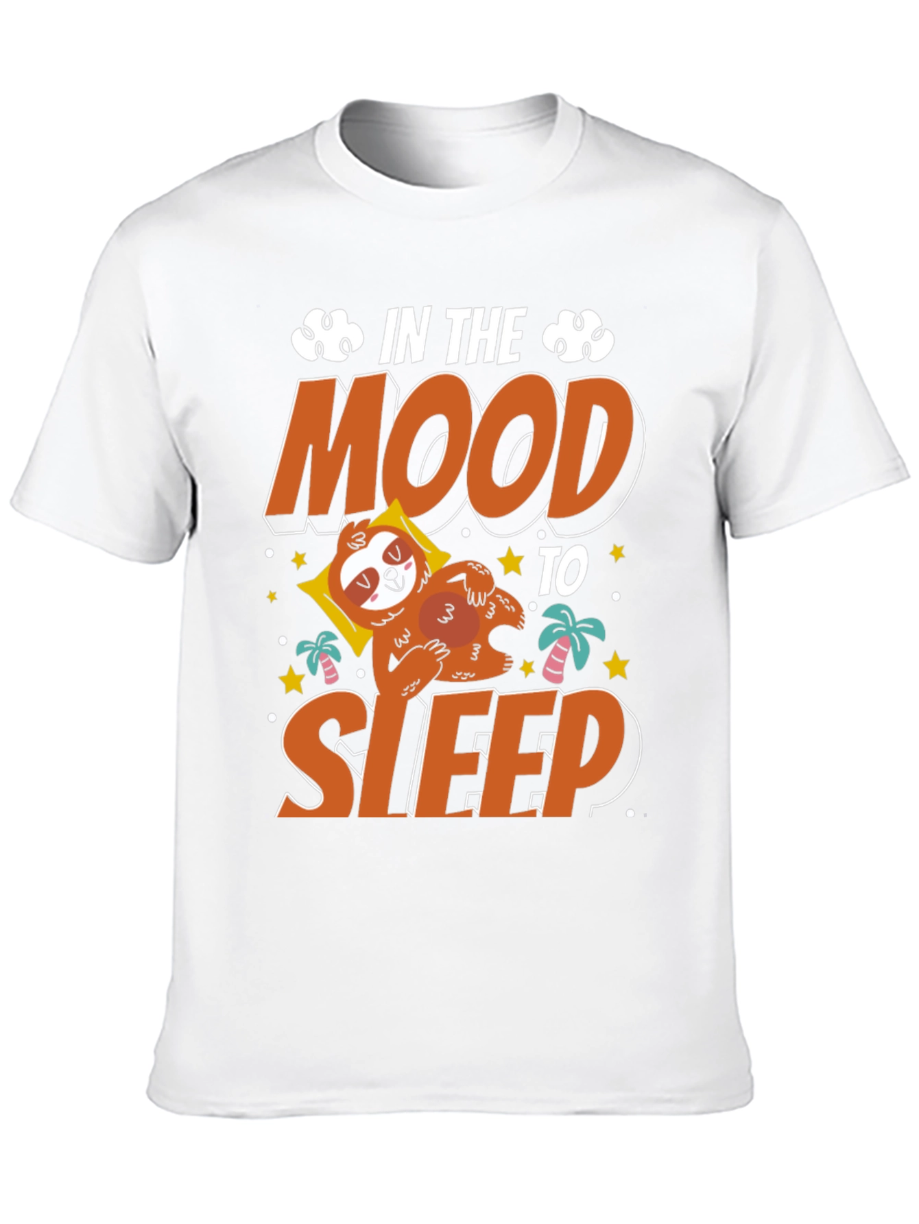 In the Mood to Sleep Sloth Graphic Tee