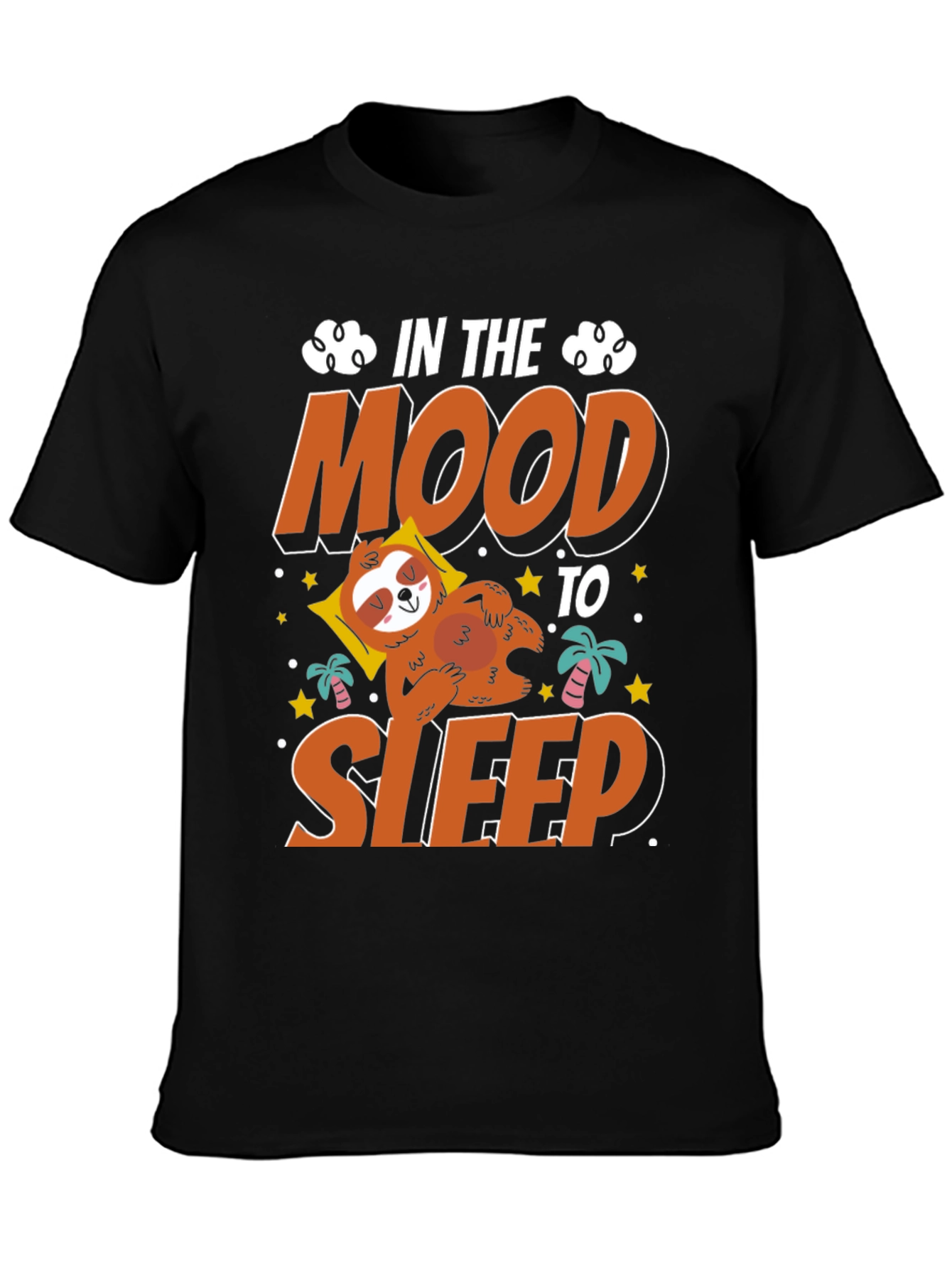 In the Mood to Sleep Sloth Graphic Tee