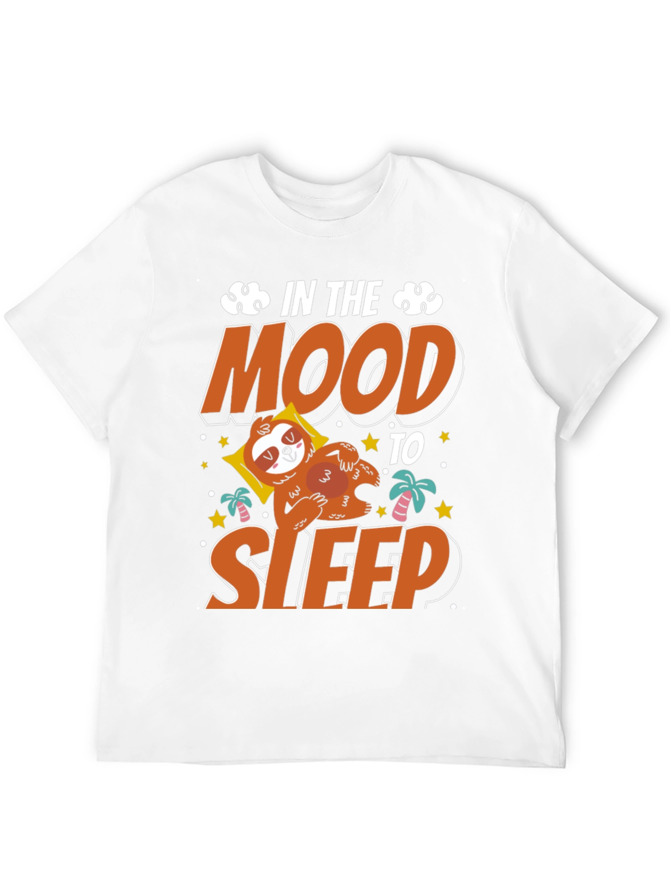In the Mood to Sleep Sloth Graphic Tee