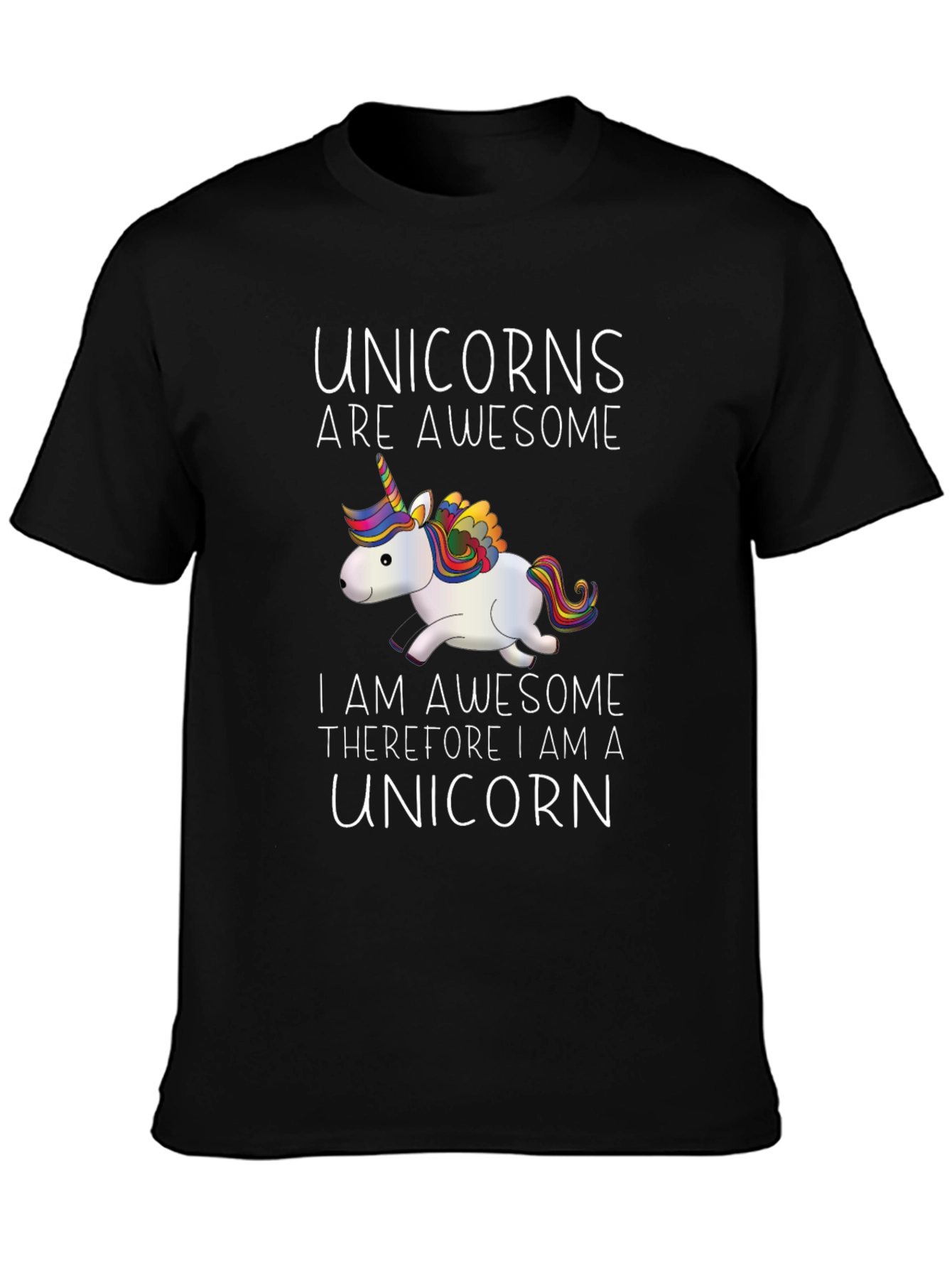 Unicorns Are Awesome Graphic T-Shirt