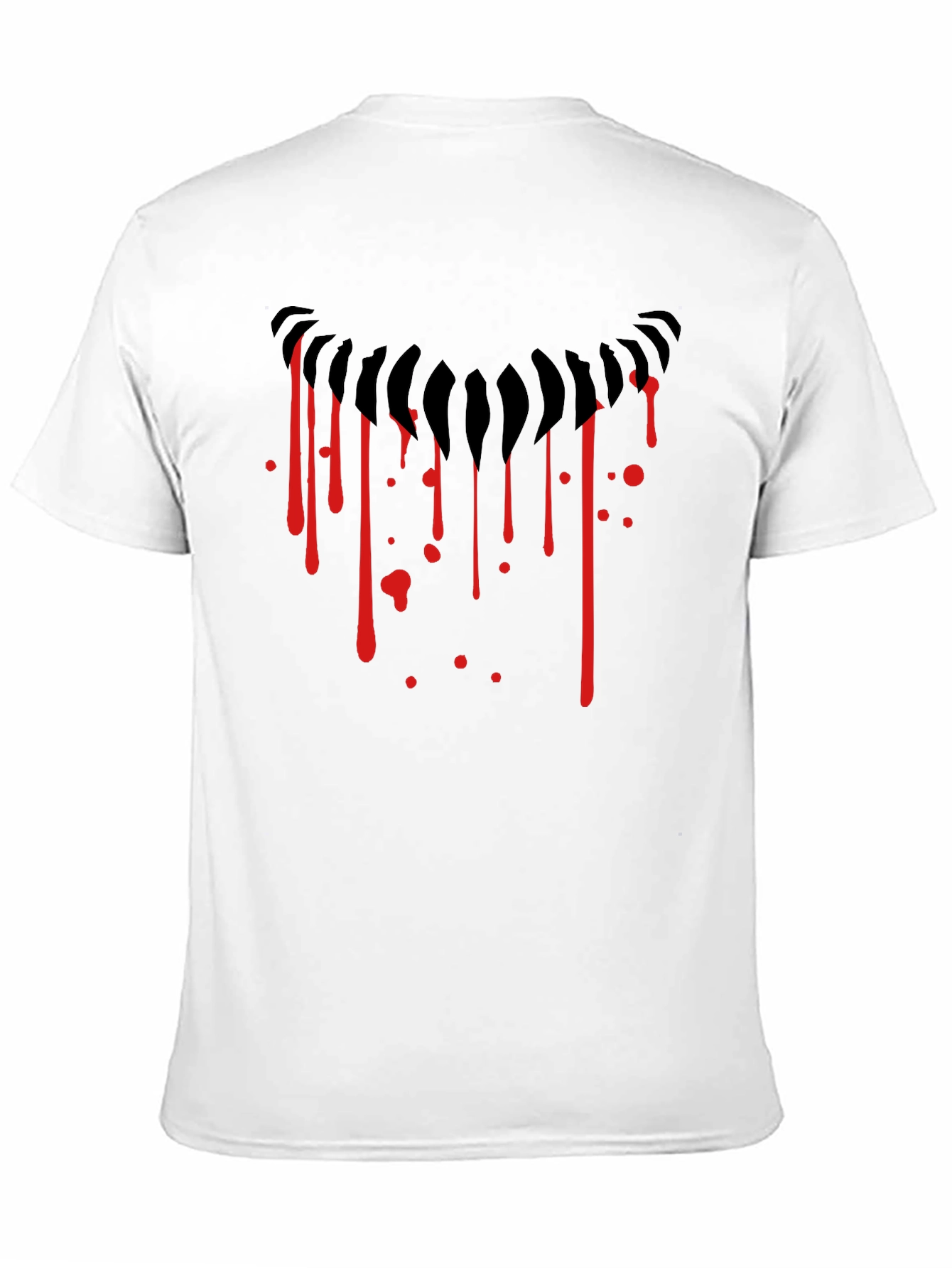 Bleeding Fang Graphic Tee - Black