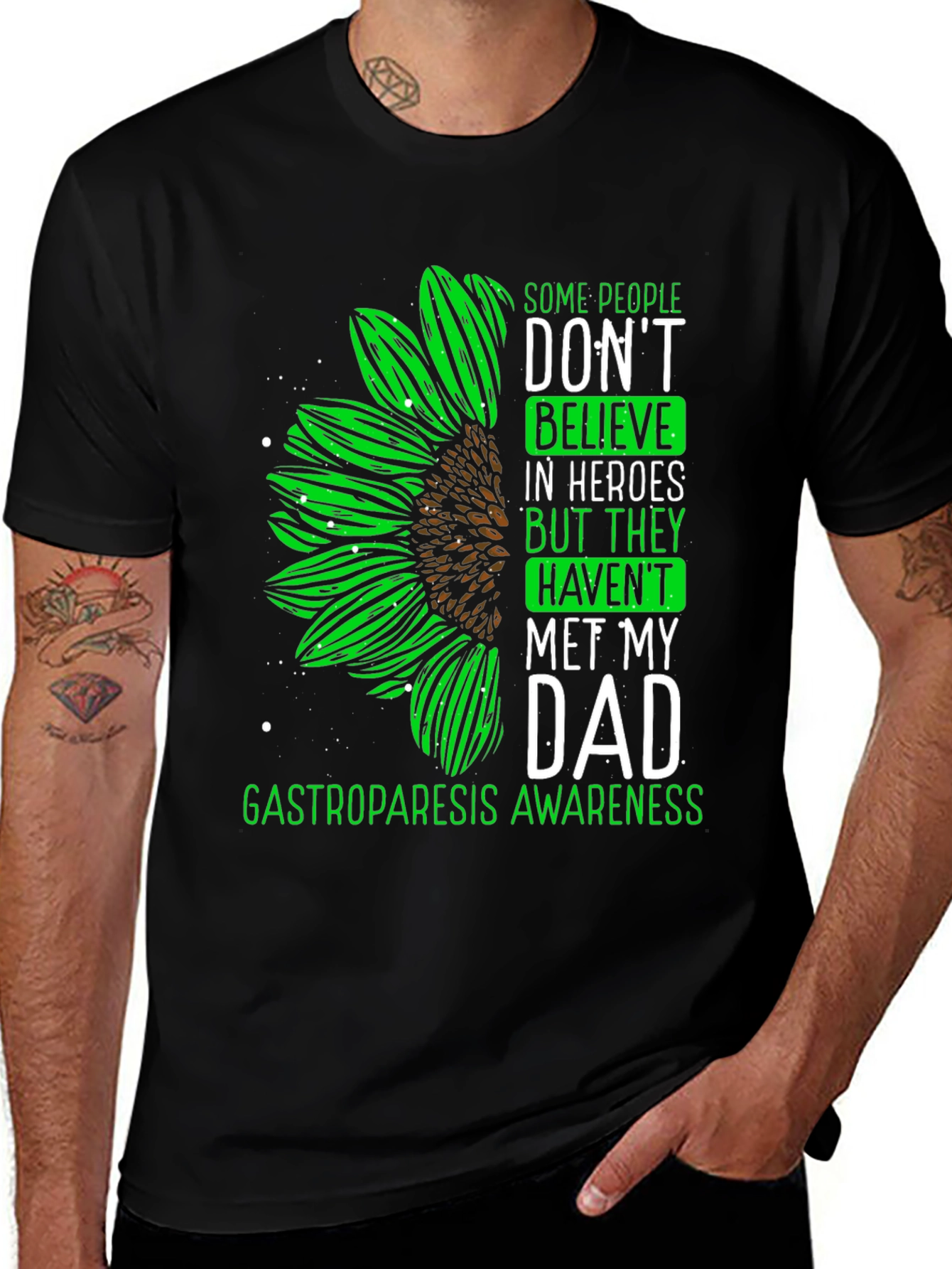 Gastroparesis Awareness Dad T-Shirt