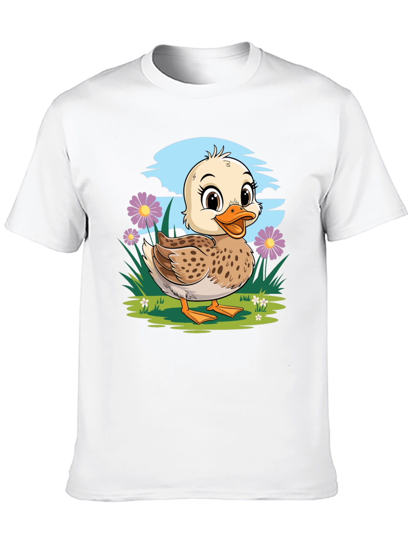 Duckling T-Shirt - Cute Cartoon Graphic Tee