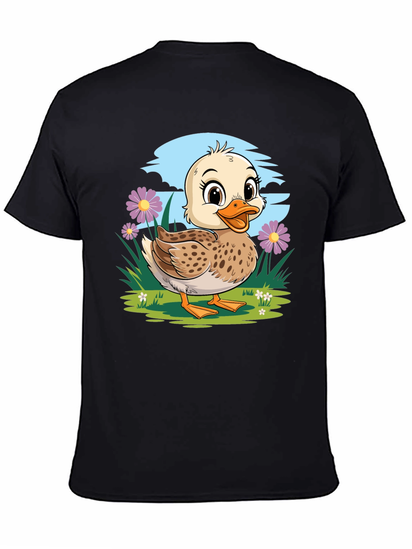 Duckling T-Shirt - Cute Cartoon Graphic Tee