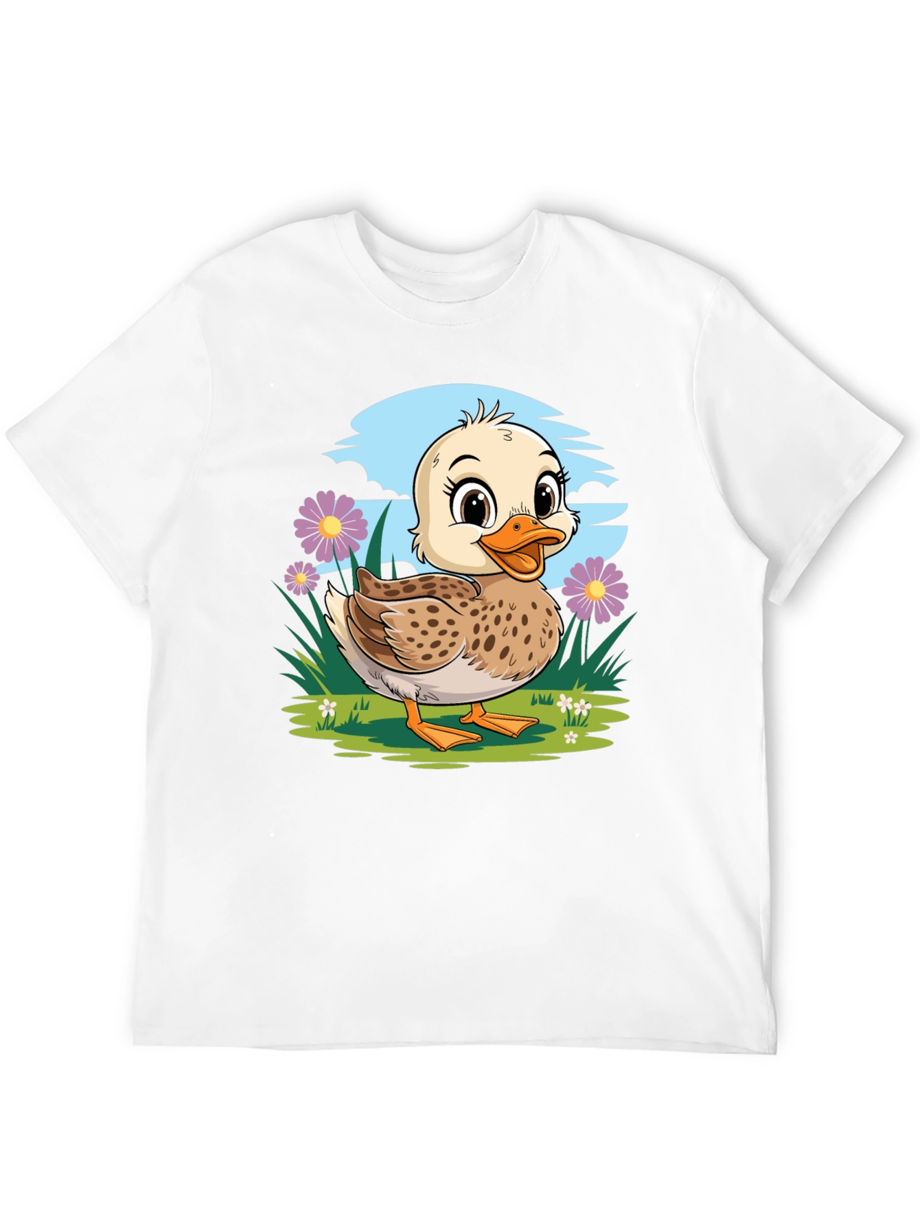 Duckling T-Shirt - Cute Cartoon Graphic Tee