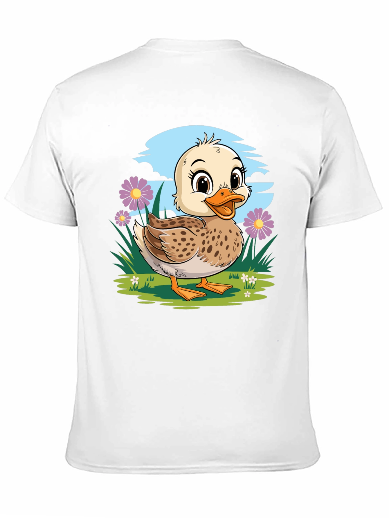 Duckling T-Shirt - Cute Cartoon Graphic Tee
